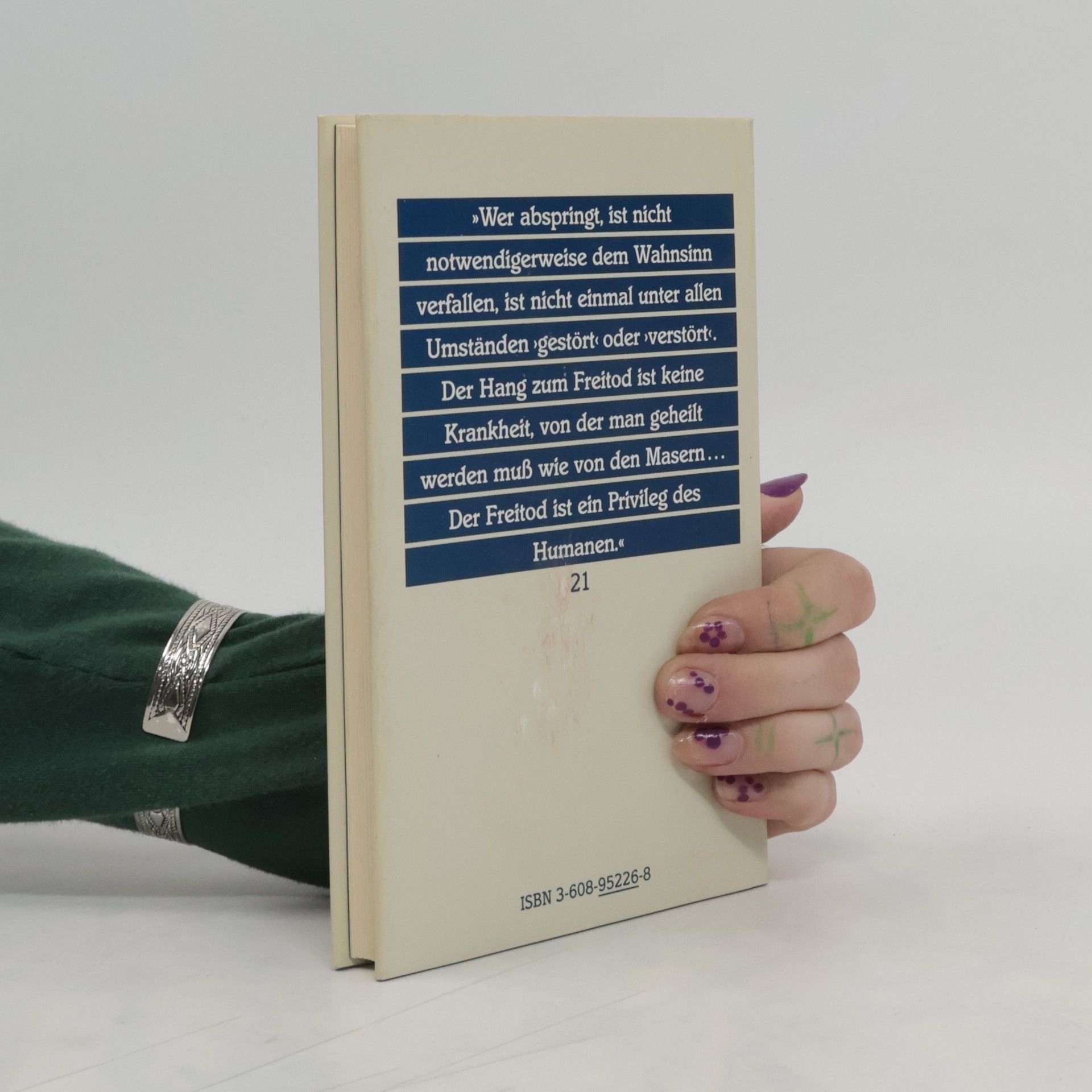 Jean Améry Hand an sich legen