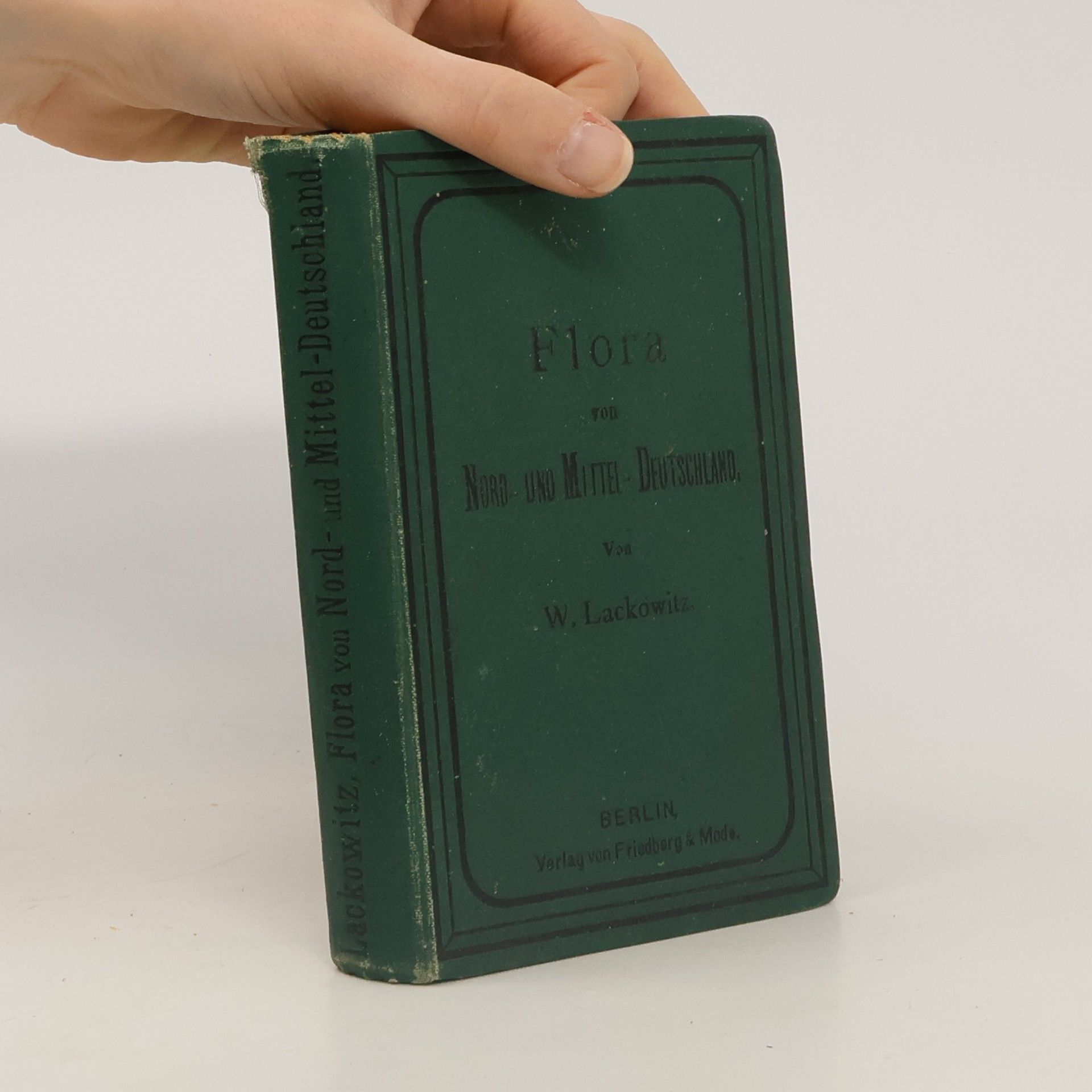 W. Lackowitz Flora von Nord- und Mittel-Deutschland