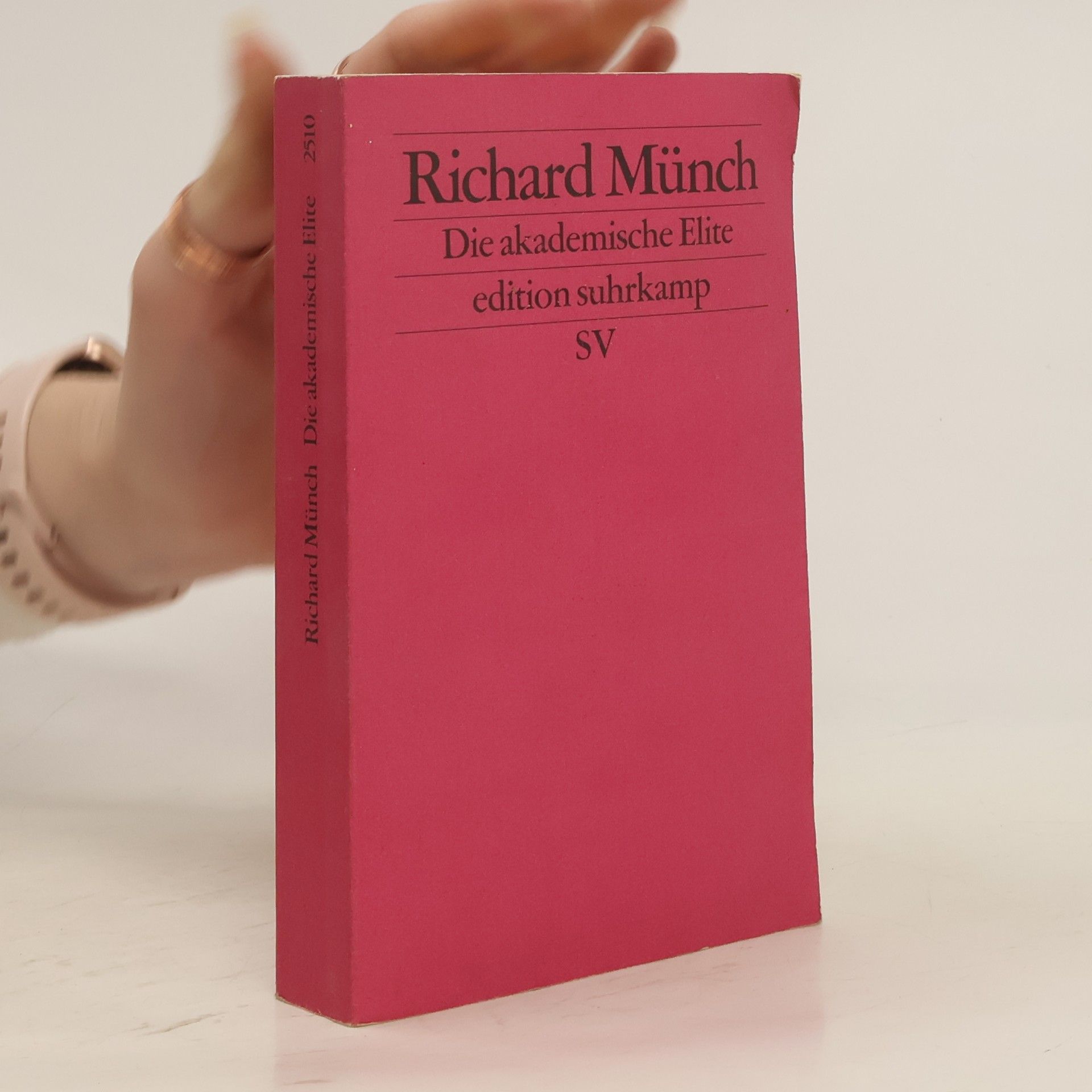 Richard Münch Die akademische Elite