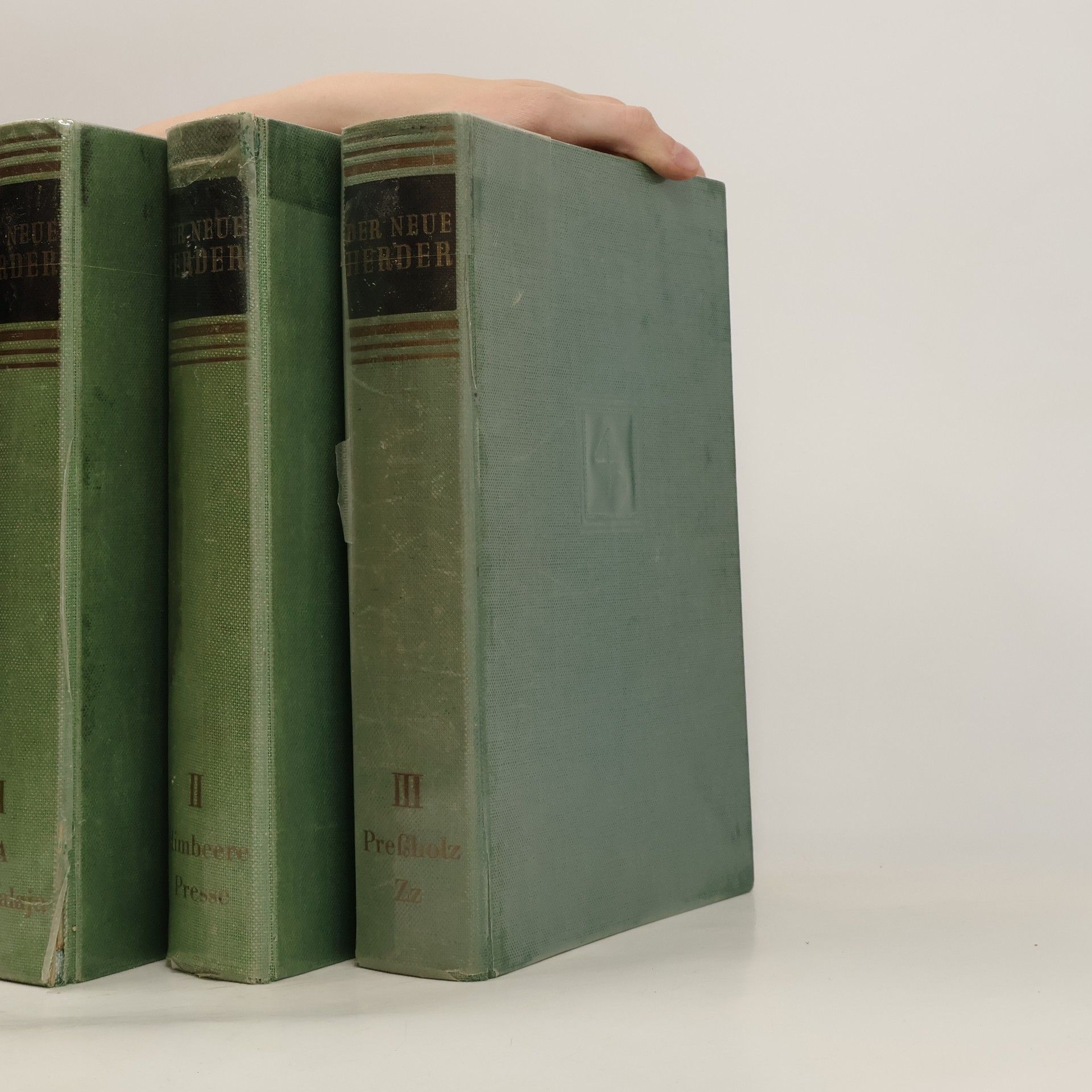 Collectif d'auteurs Der Neue Herder I.-III. (Komplet)