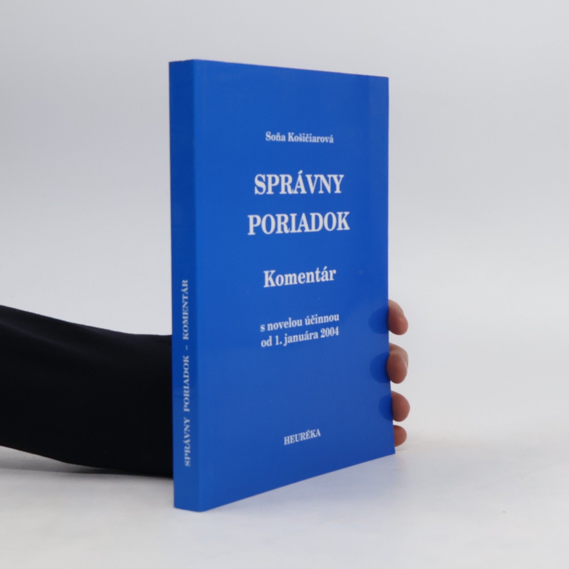 Soňa Košičiarová Správny poriadok