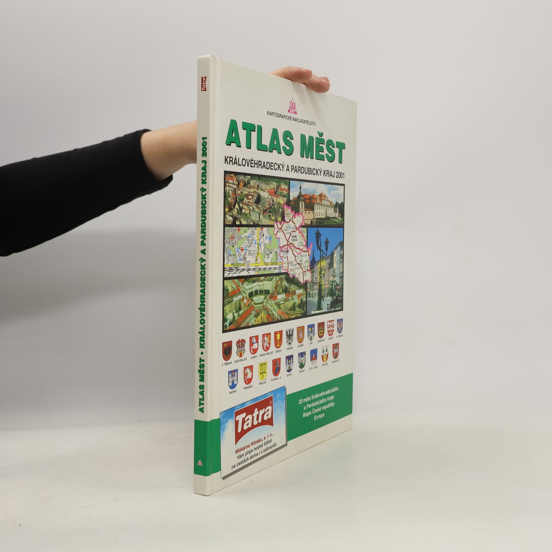 Autores varios Atlas měst. Královéhradecký a Pardubický kraj 2001