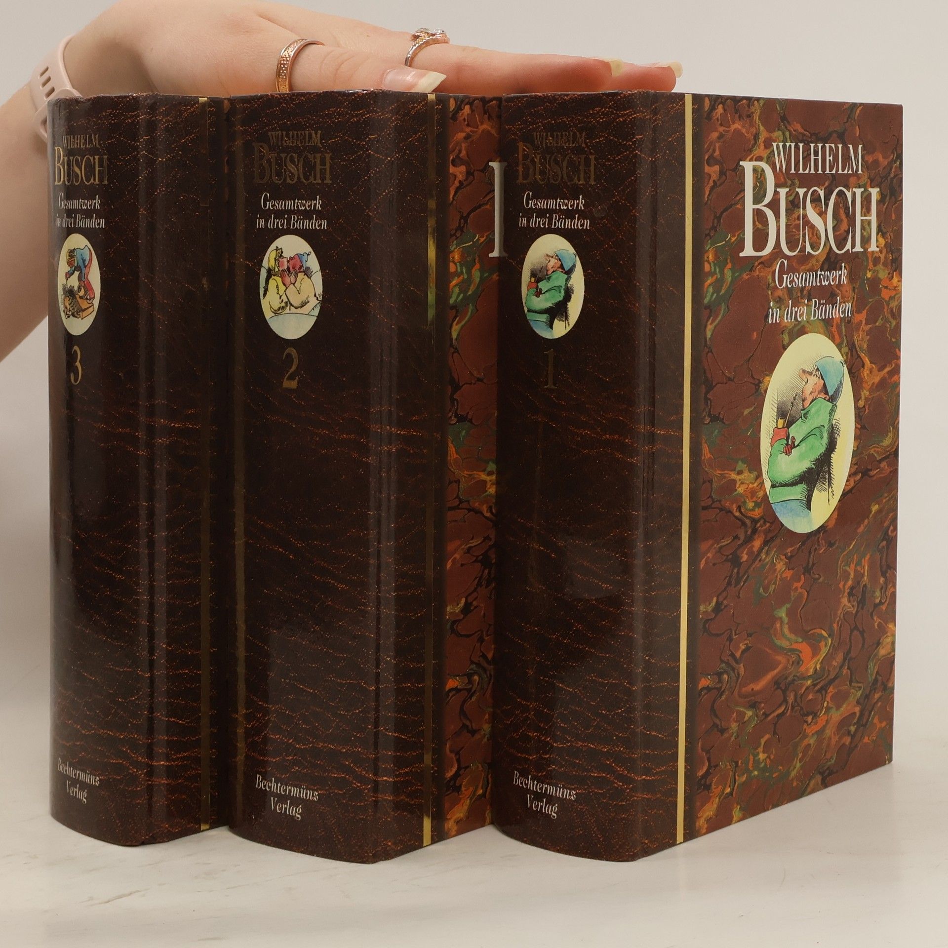 Wilhelm Busch Gesamtwerk in drei Bänden 1 - 3