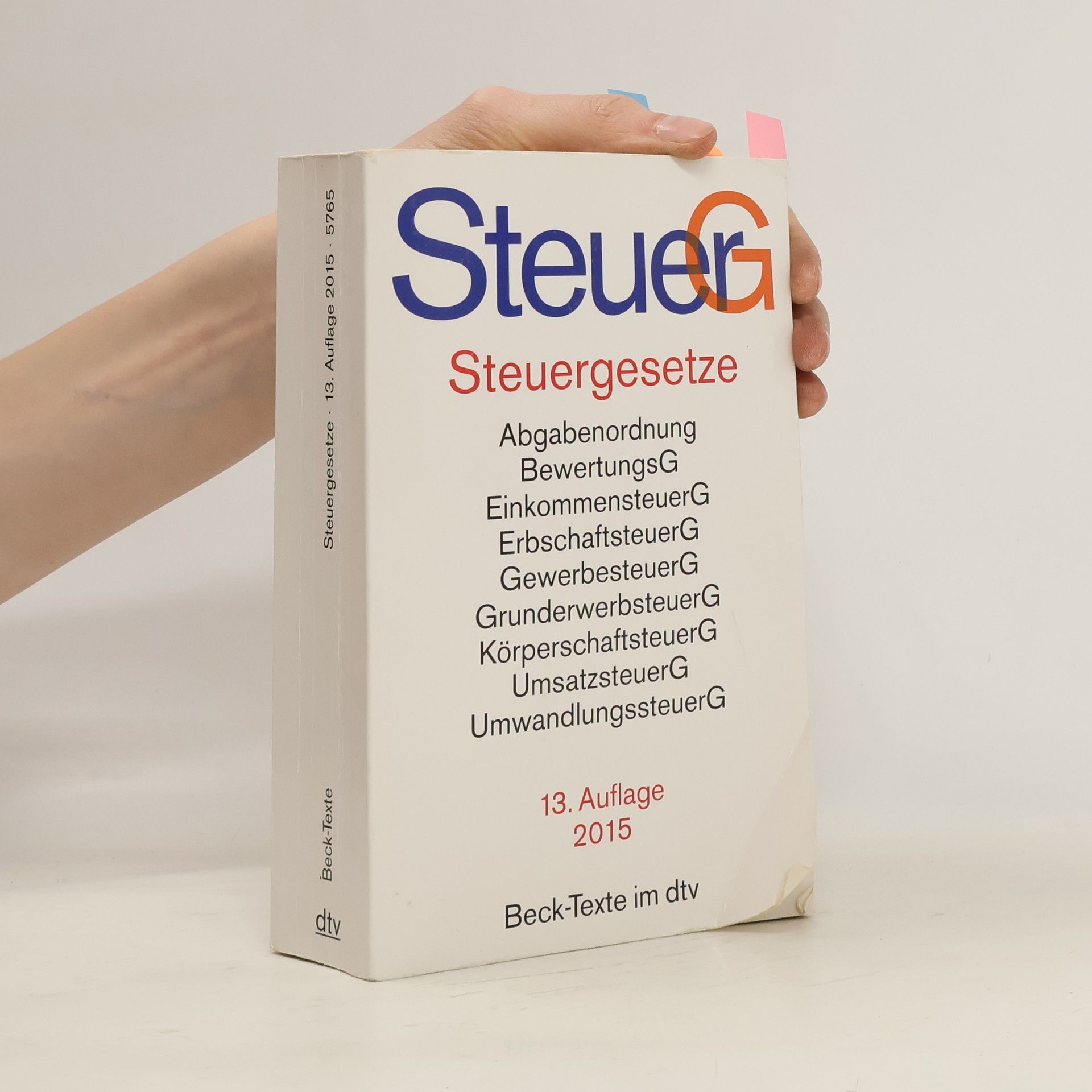 Collective Steuergesetze (SteuerG)