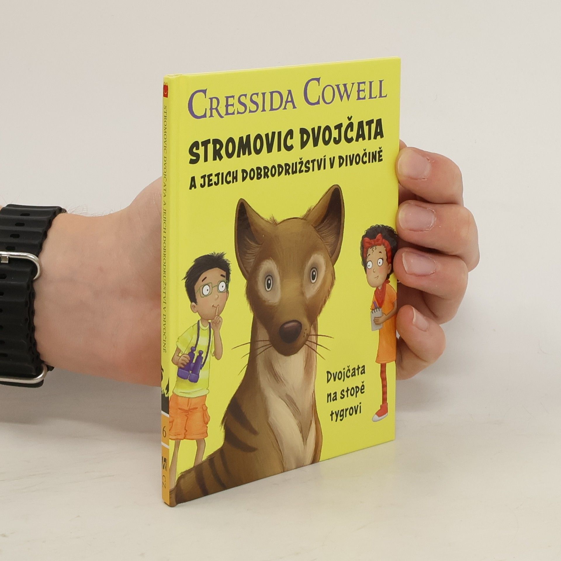 Cressida Cowell Stromovic dvojčata a jejich dobrodružství v divočině. Dvojčata na stopě tygrovi