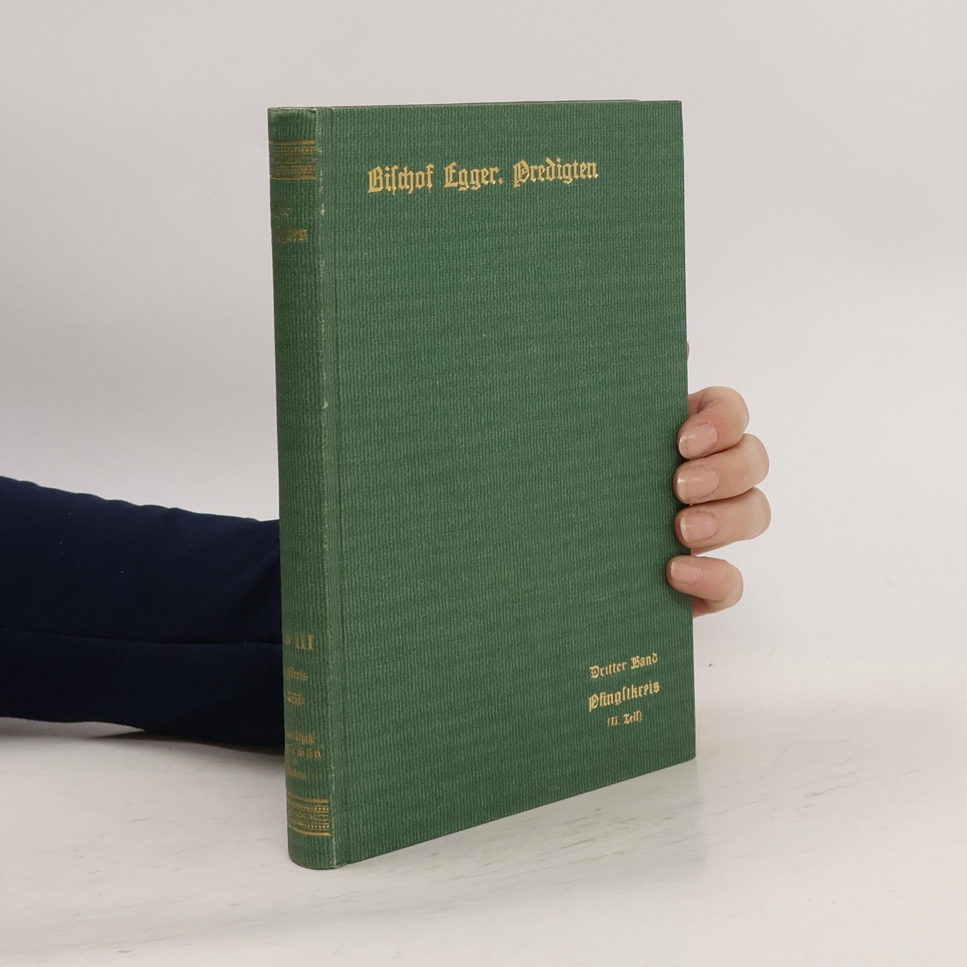 Predigten für den Pfingstkreis des Kirchenjahres II. Teil