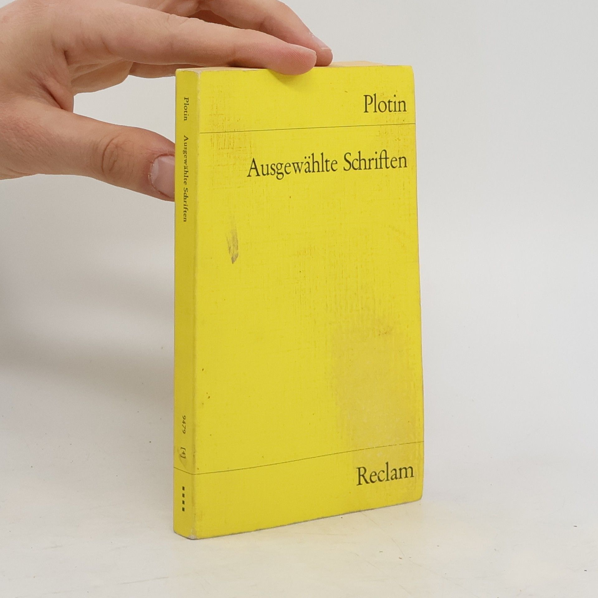 Plótínos Ausgewählte Schriften