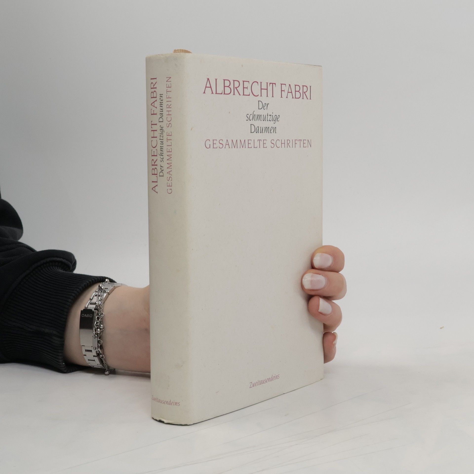 Albrecht Fabri Der schmutzige Daumen