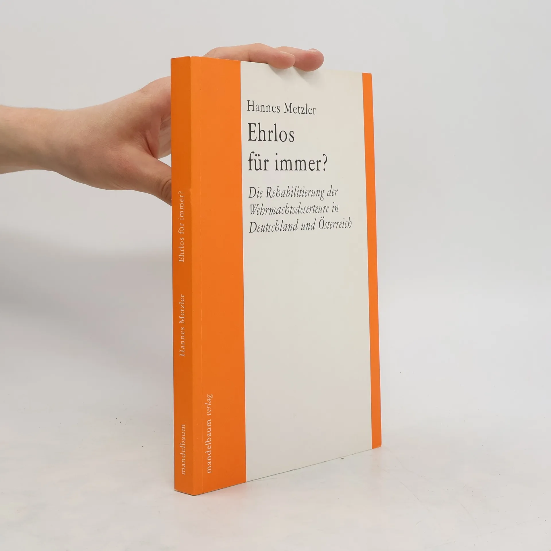 Ehrlos für immer? | Book | Paperback | Hannes Metzler | DE