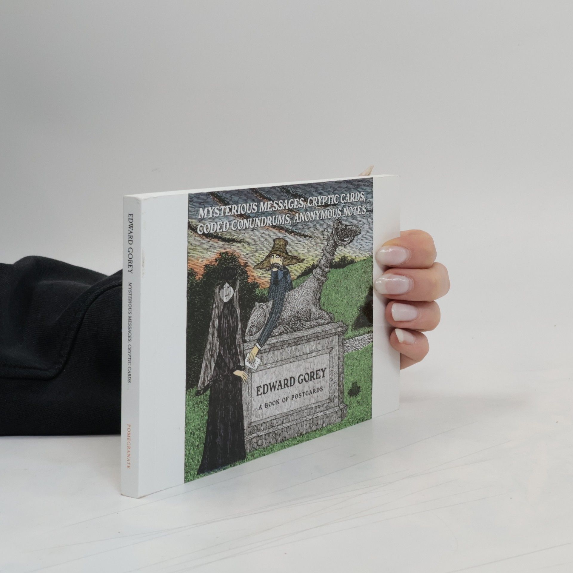 Edward Gorey Mysterious Messages, Cryptic Cards, Coded Conundrums, Anonymous Notes Book of Postcards