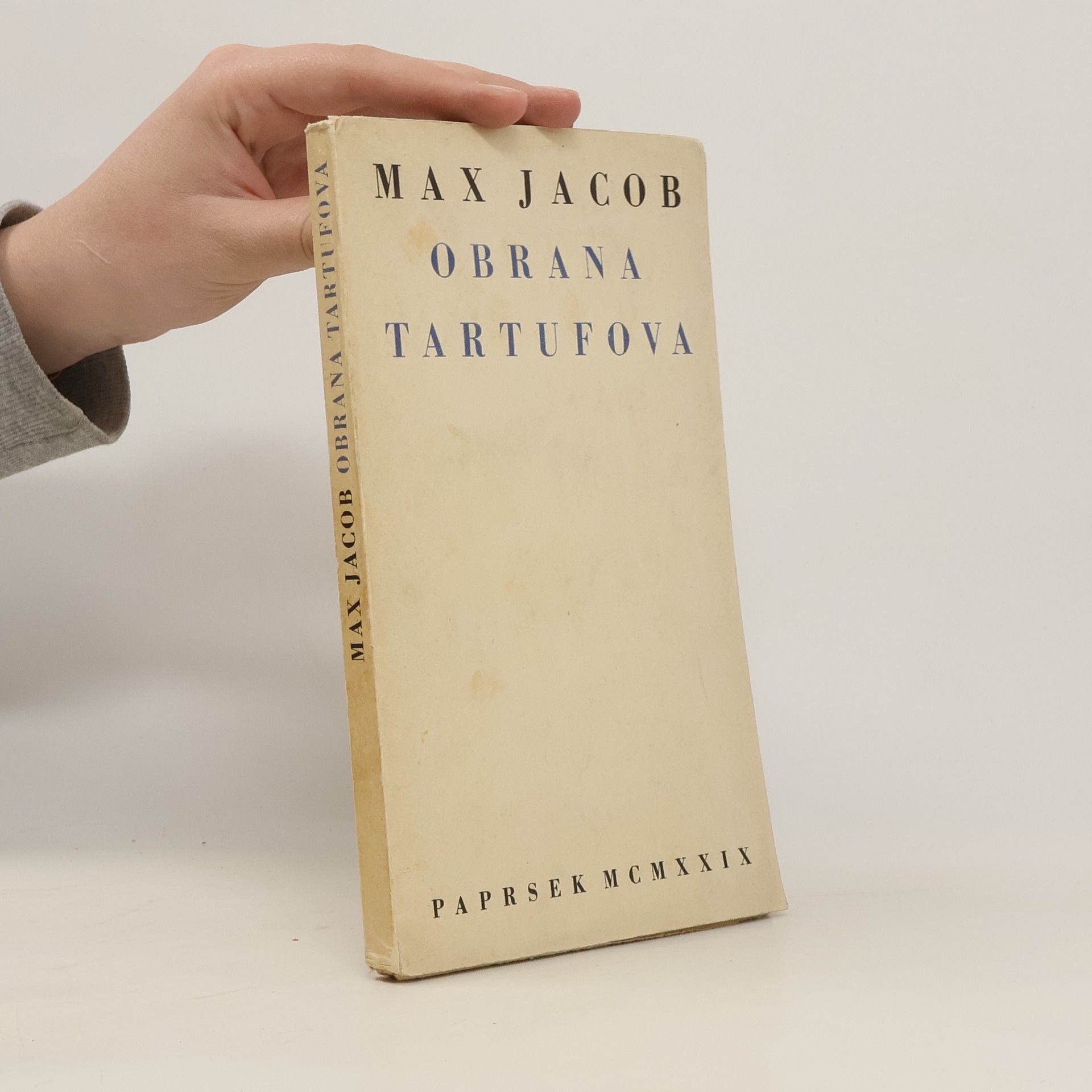 Max Jacob Obrana Tartufova