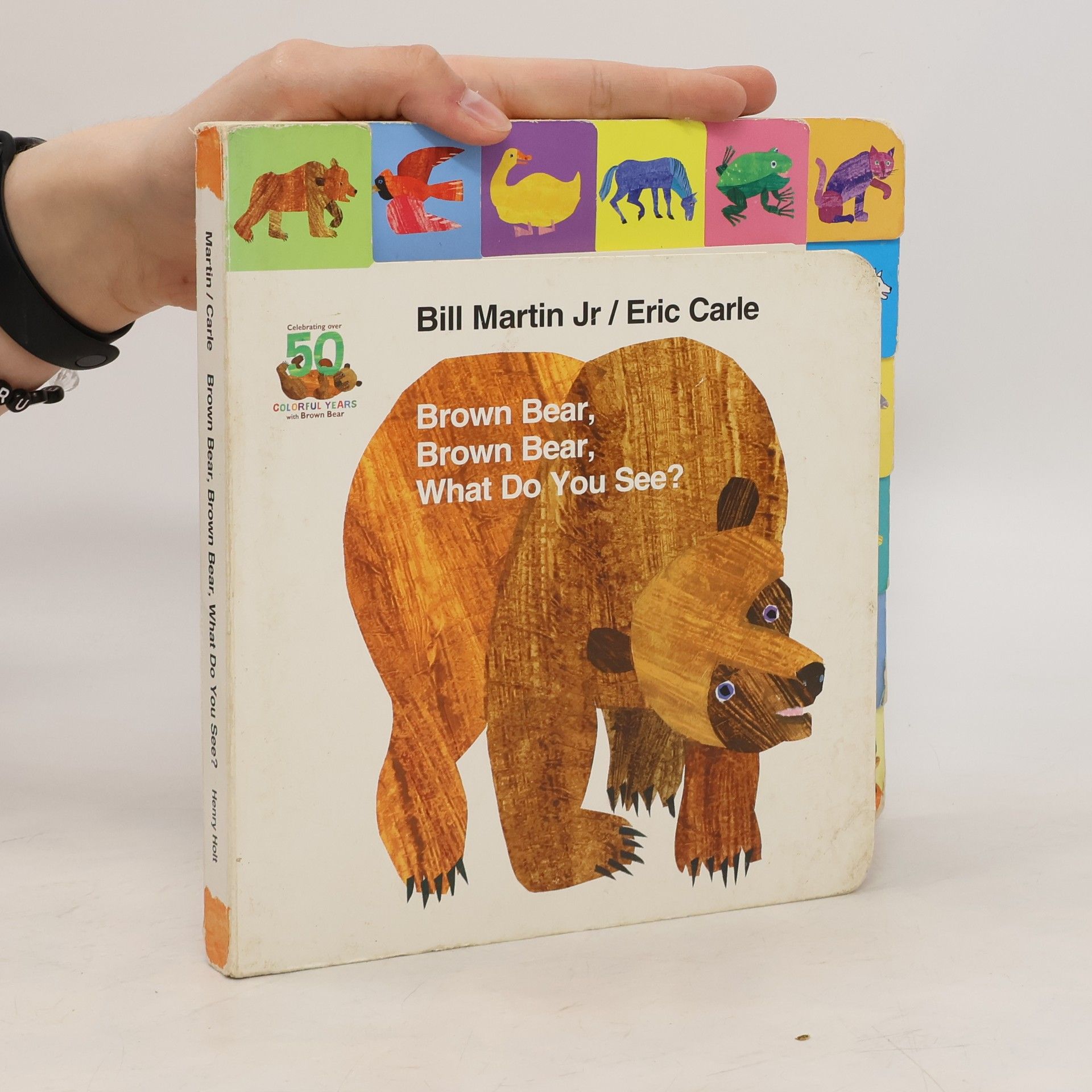 Bill Martin Lift-The-Tab: Brown Bear, Brown Bear, What Do You See? 50th Anniversary Edition