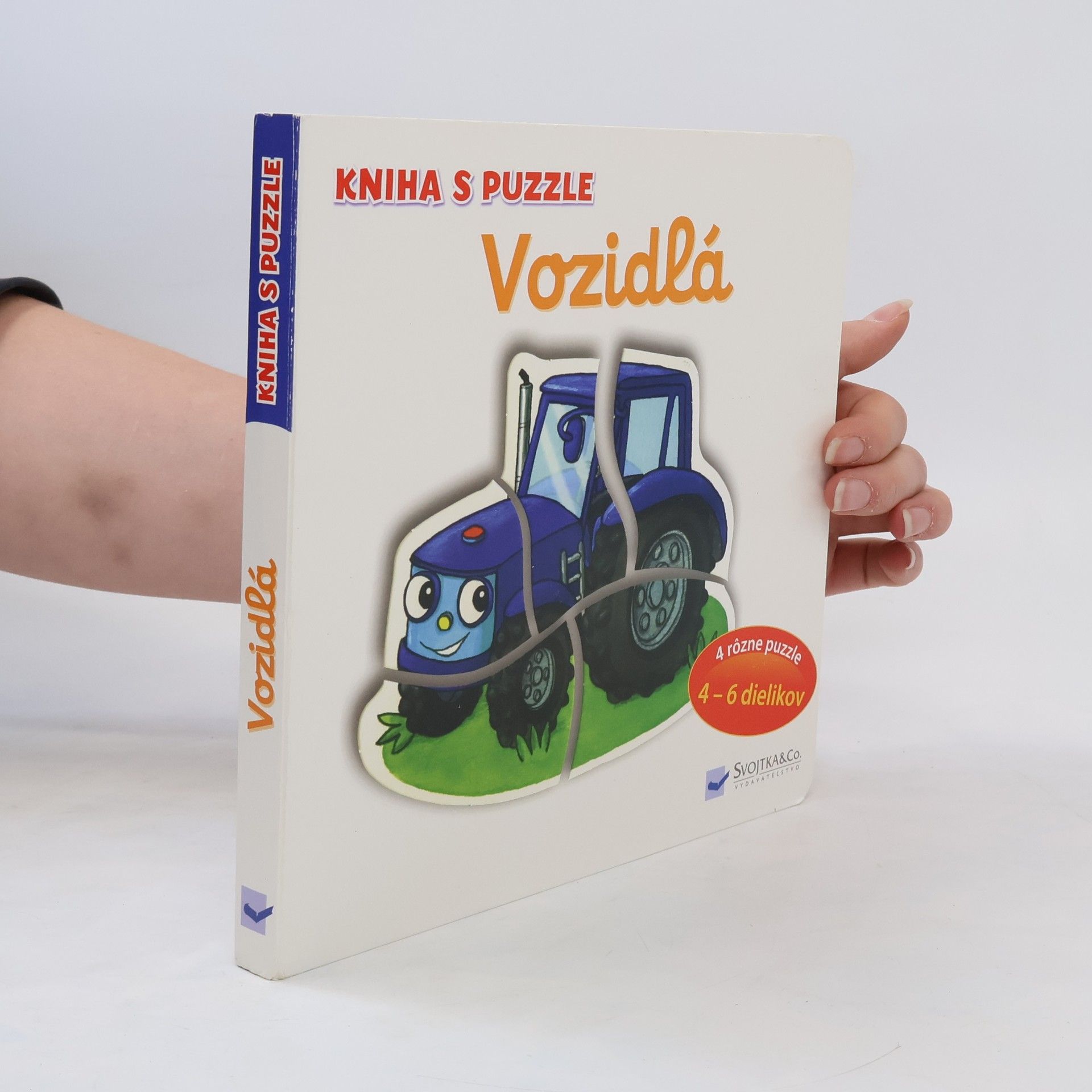 Autorenkollektiv Kniha s puzzle. Vozidlá