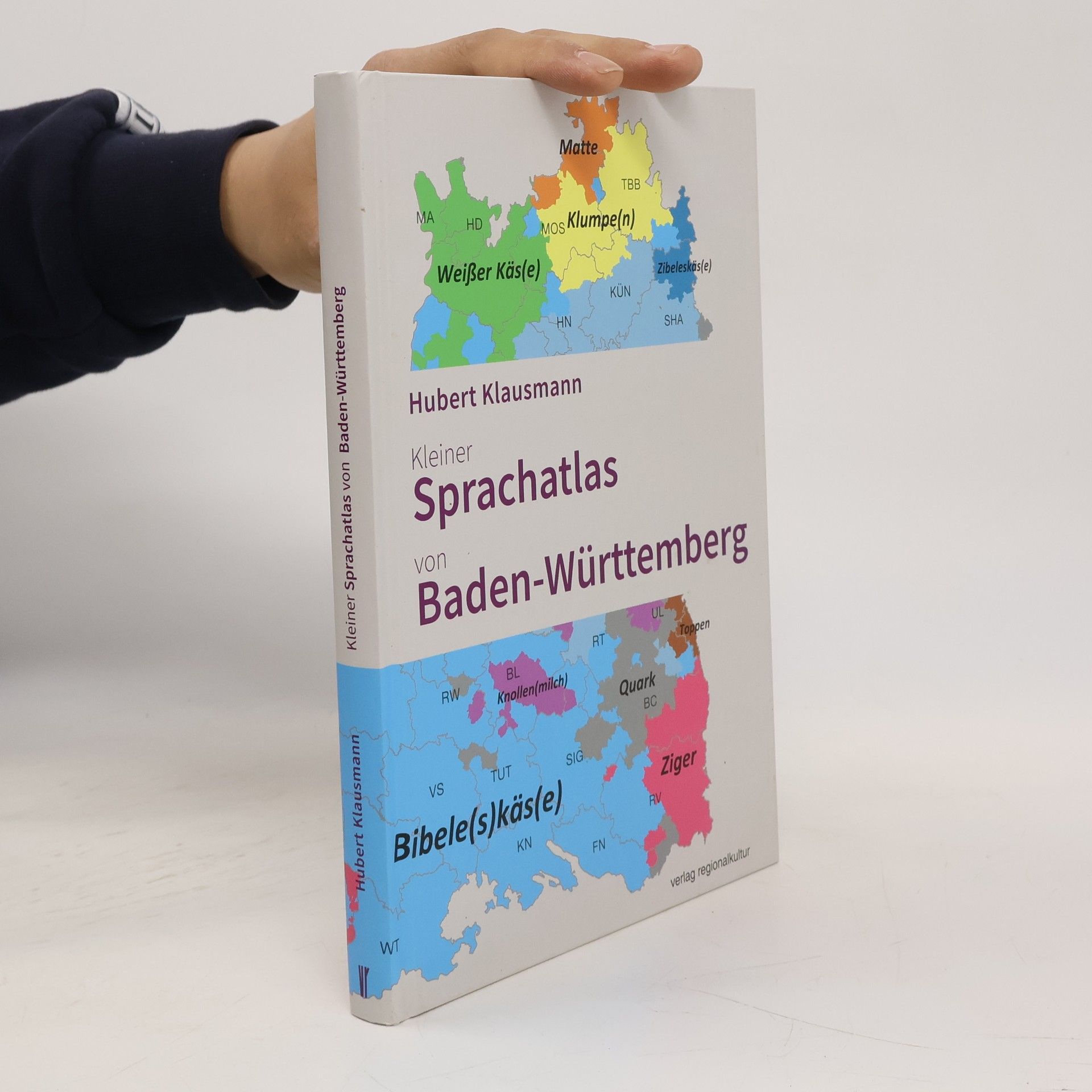 Hubert Klausmann Kleiner Sprachatlas von Baden-Württemberg