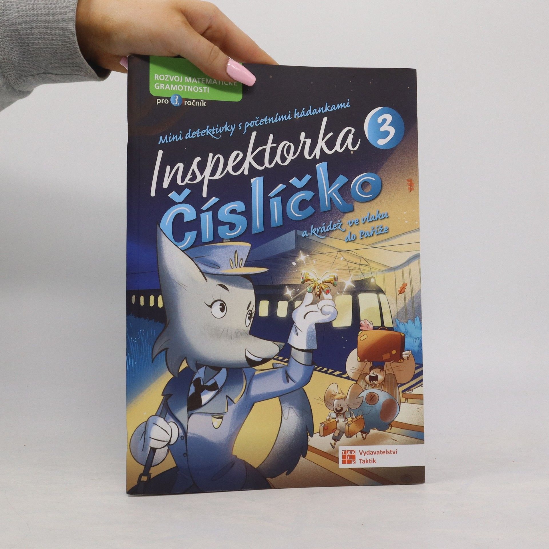 Daniela Lucangeli Inspektorka Číslíčko a krádež ve vlaku do Paříže 3