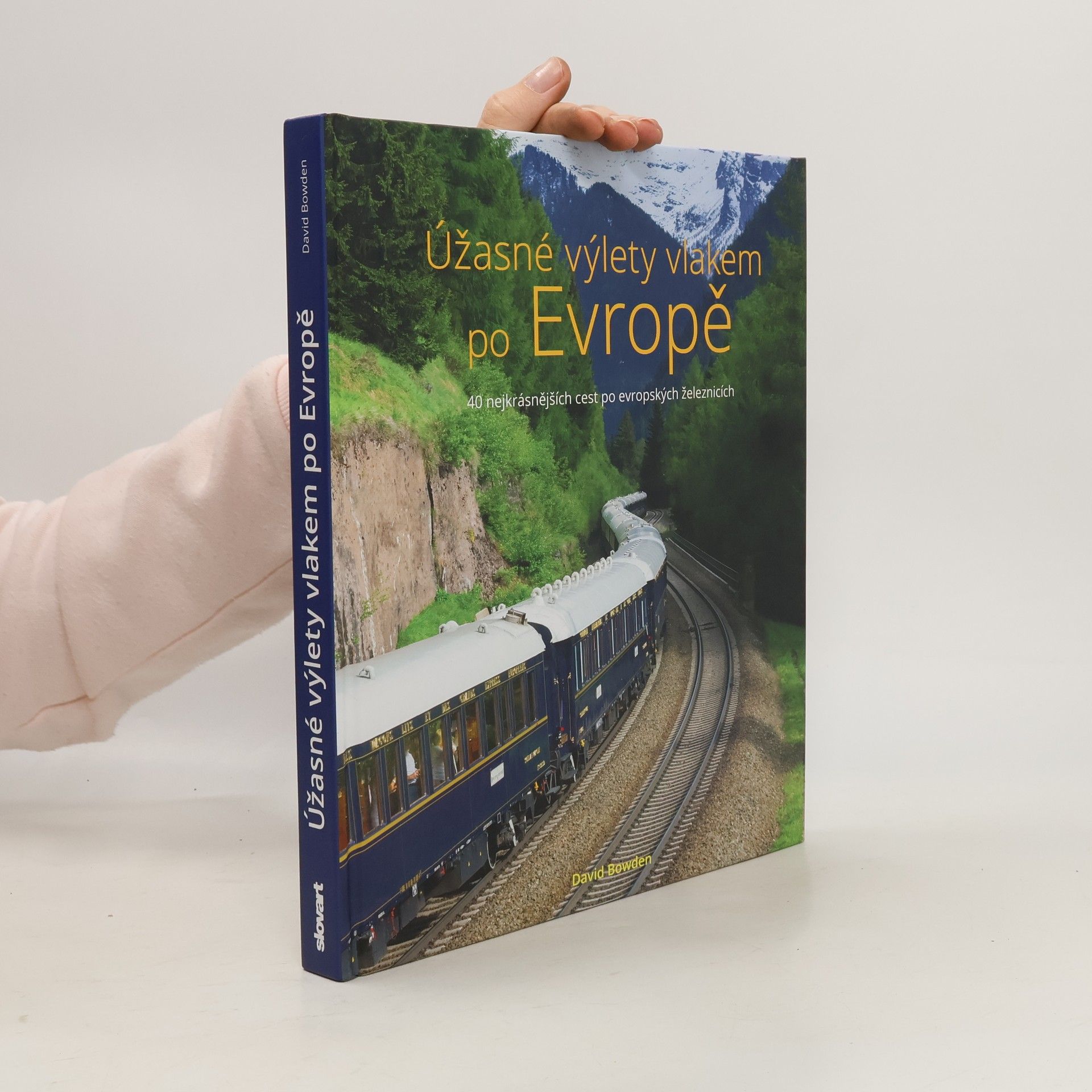 David Bowen Úžasné výlety vlakem po Evropě