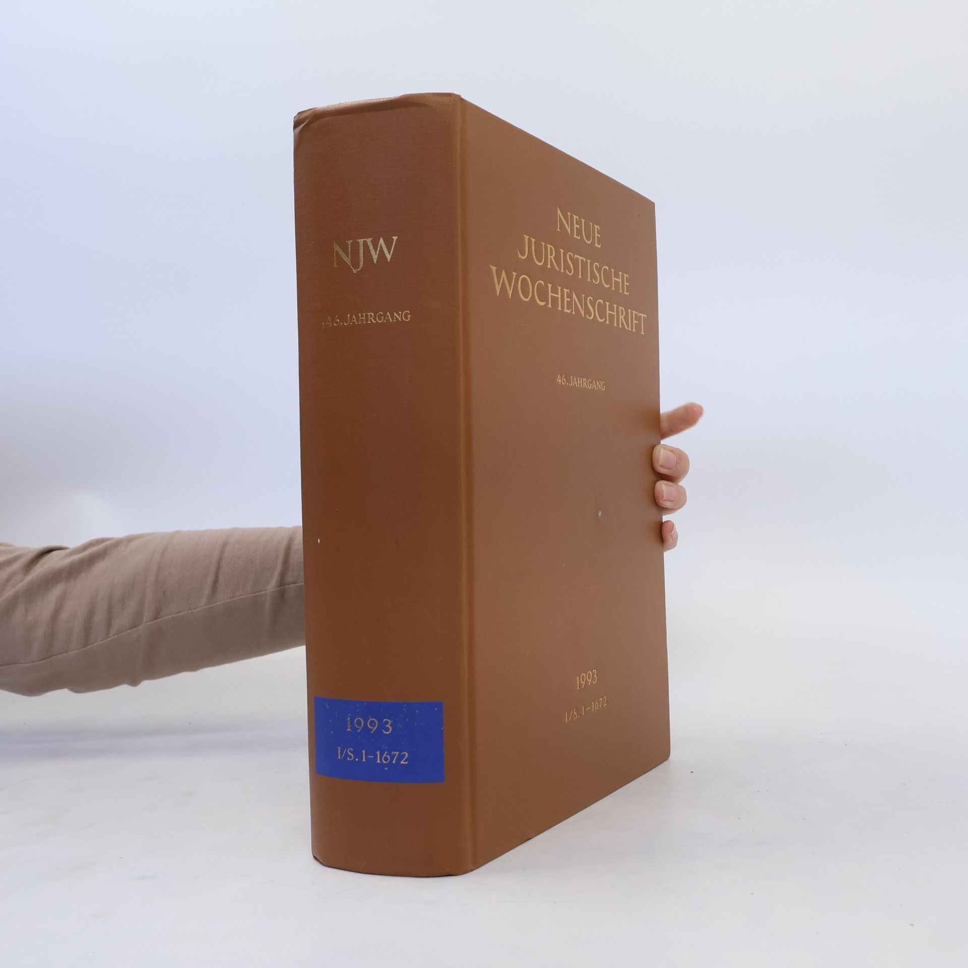 Autorenkollektiv Neue Juristische Wochenschrift 1993