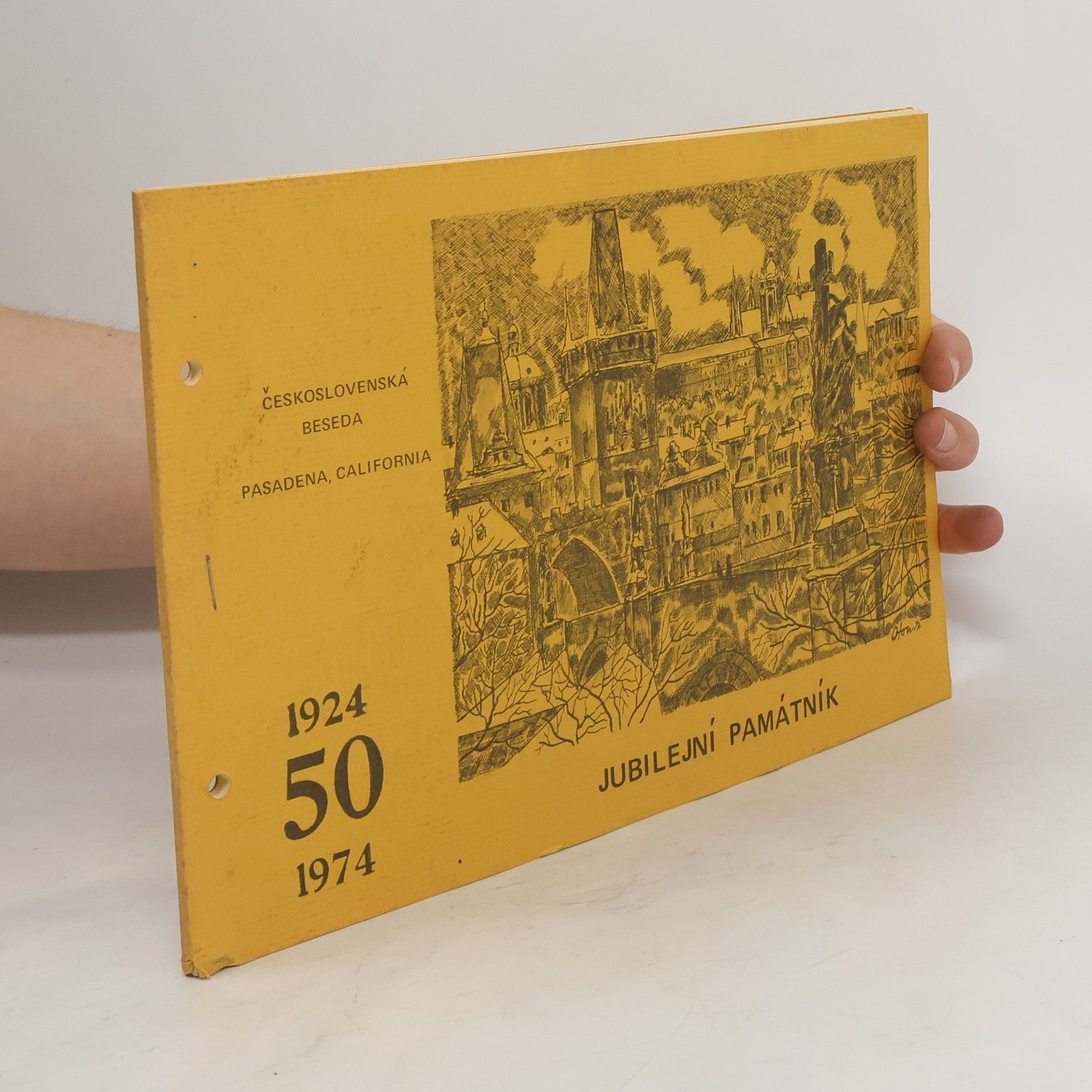 Kolektív autorov Československá beseda. Pasadena, California 1924-1974 jubilejní památník