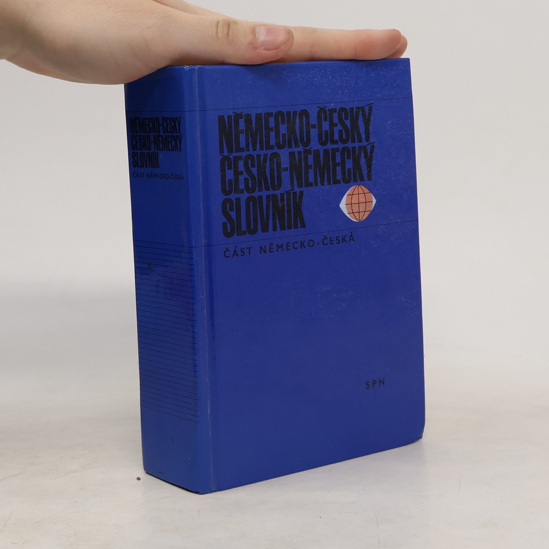 František Widimský Německo-český a česko-německý slovník. Část německo-česká (1. svazek)
