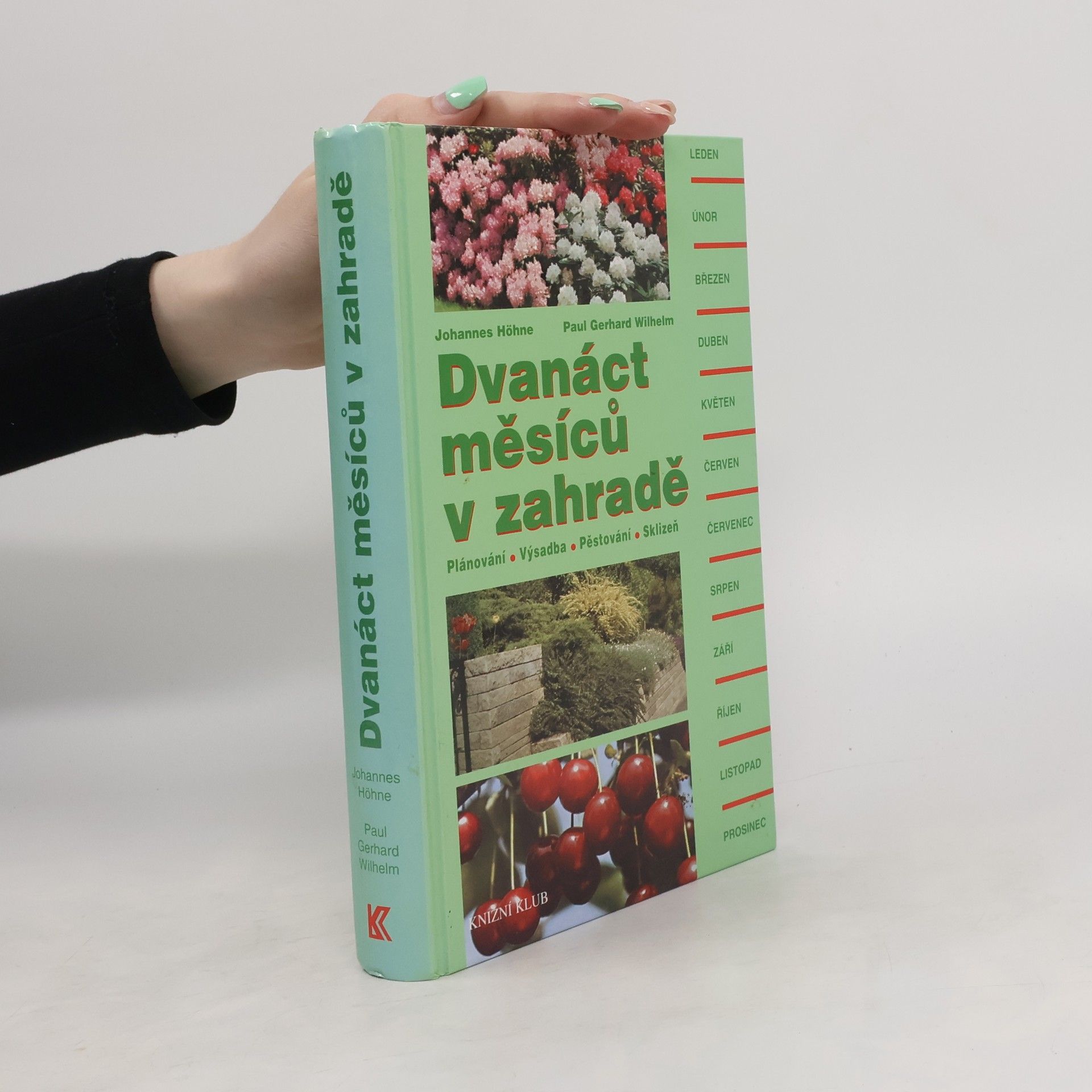 Johannes Höhne Dvanáct měsíců v zahradě : plánování, výsadba, pěstování, sklizeň