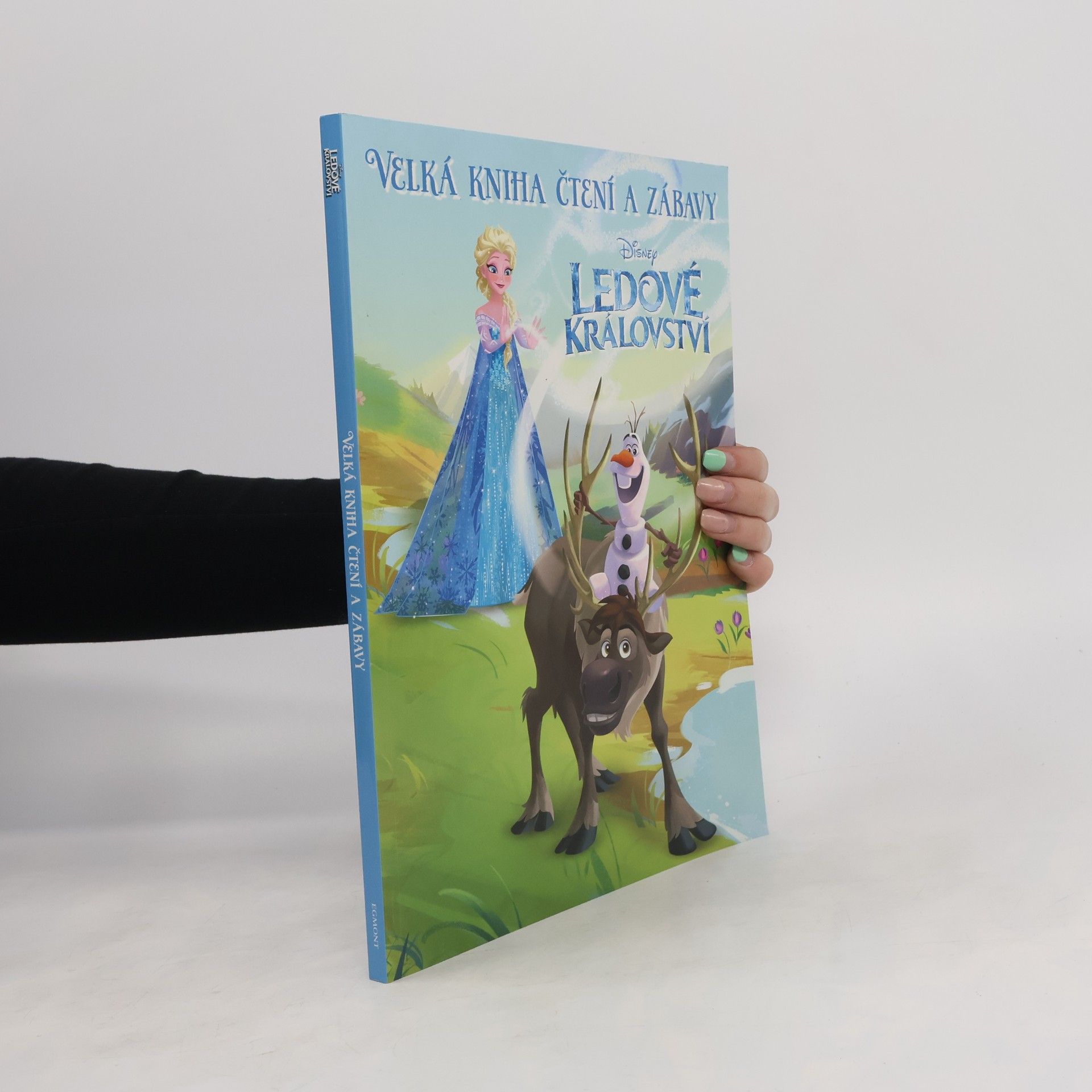 kolektiv Ledové království. Velká kniha čtení a zábavy.