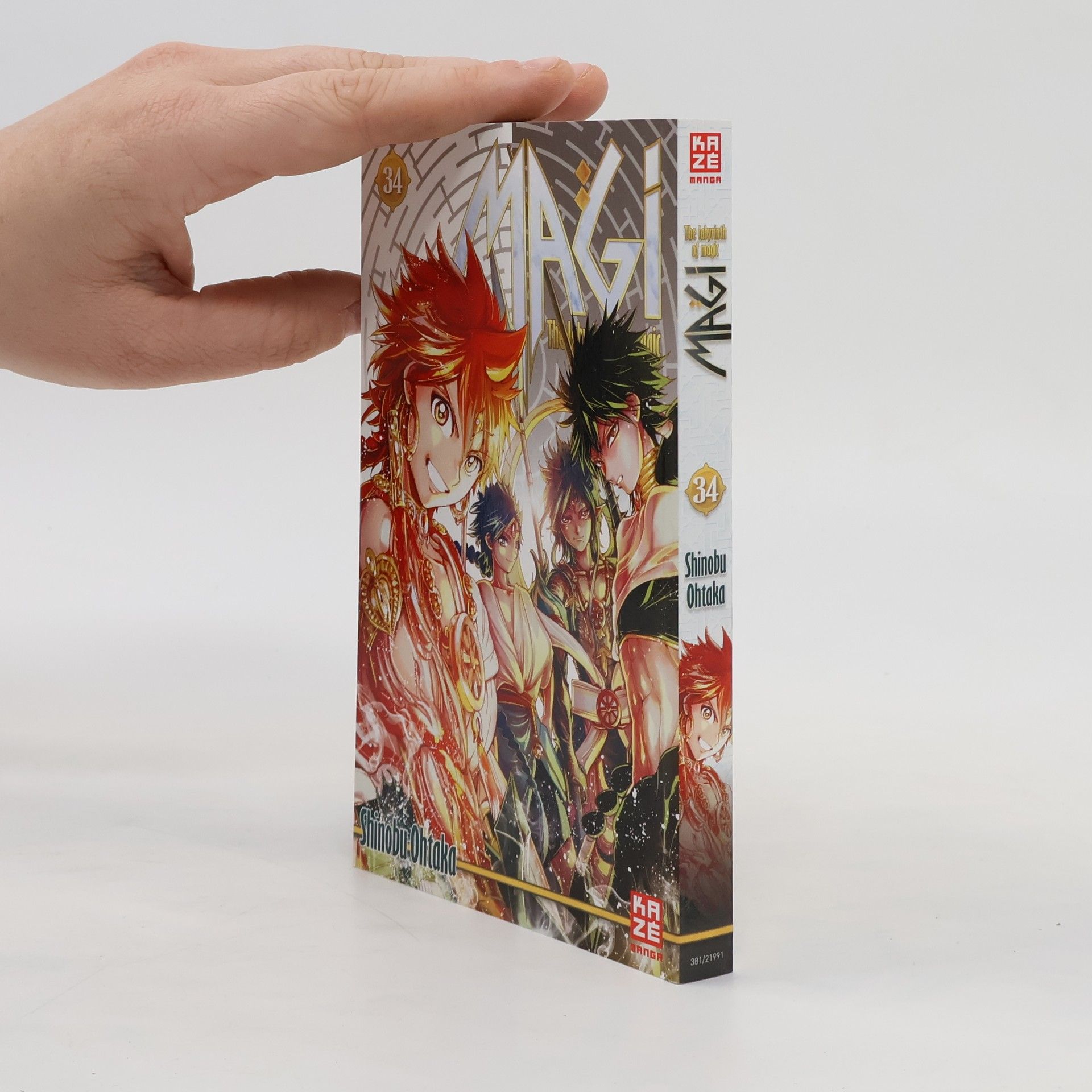 Shinobu Ohtaka Magi, The Labyrinth of Magic. Bd.34