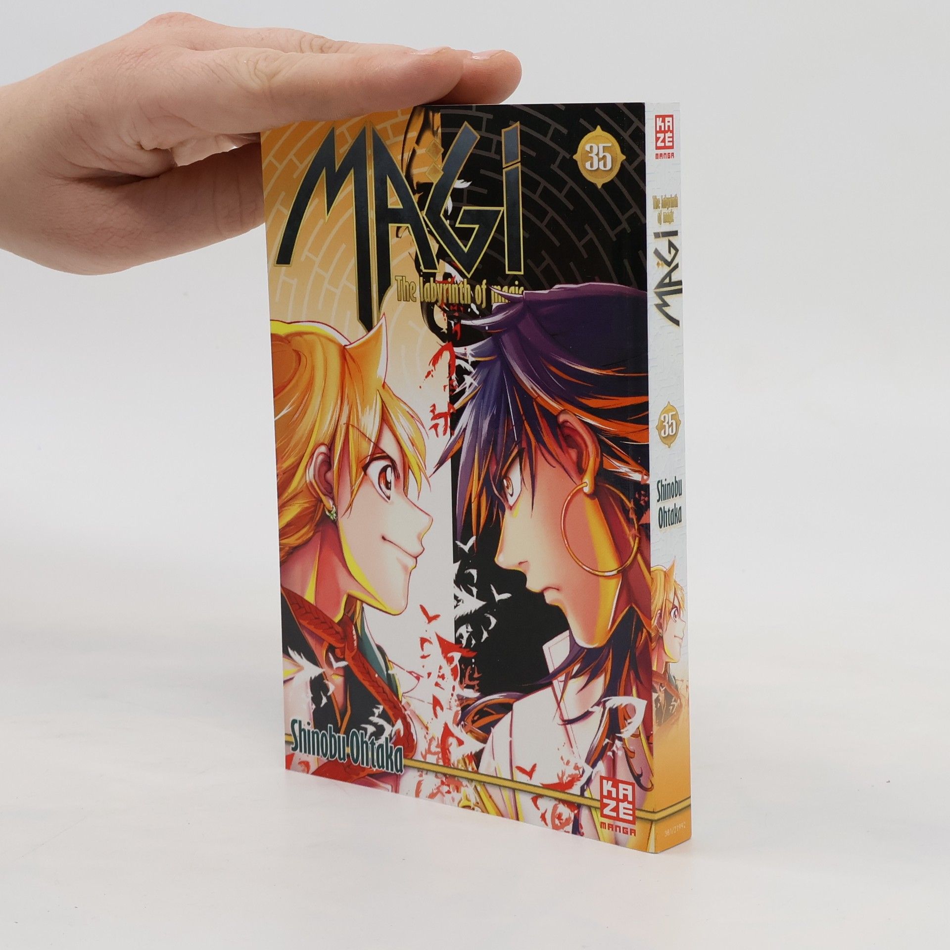 Shinobu Ohtaka Magi, The Labyrinth of Magic. Bd.35