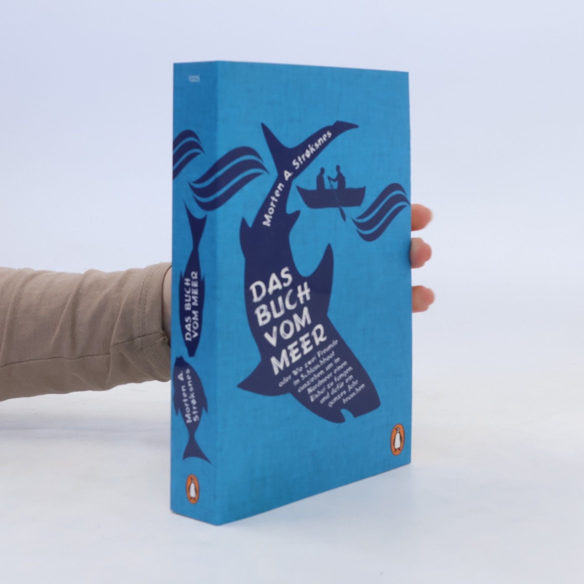 Morten Strøksnes Das Buch vom Meer oder Wie zwei Freunde im Schlauchboot ausziehen, um im Nordmeer einen Eishai zu fangen, und dafür ein ganzes Jahr brauchen