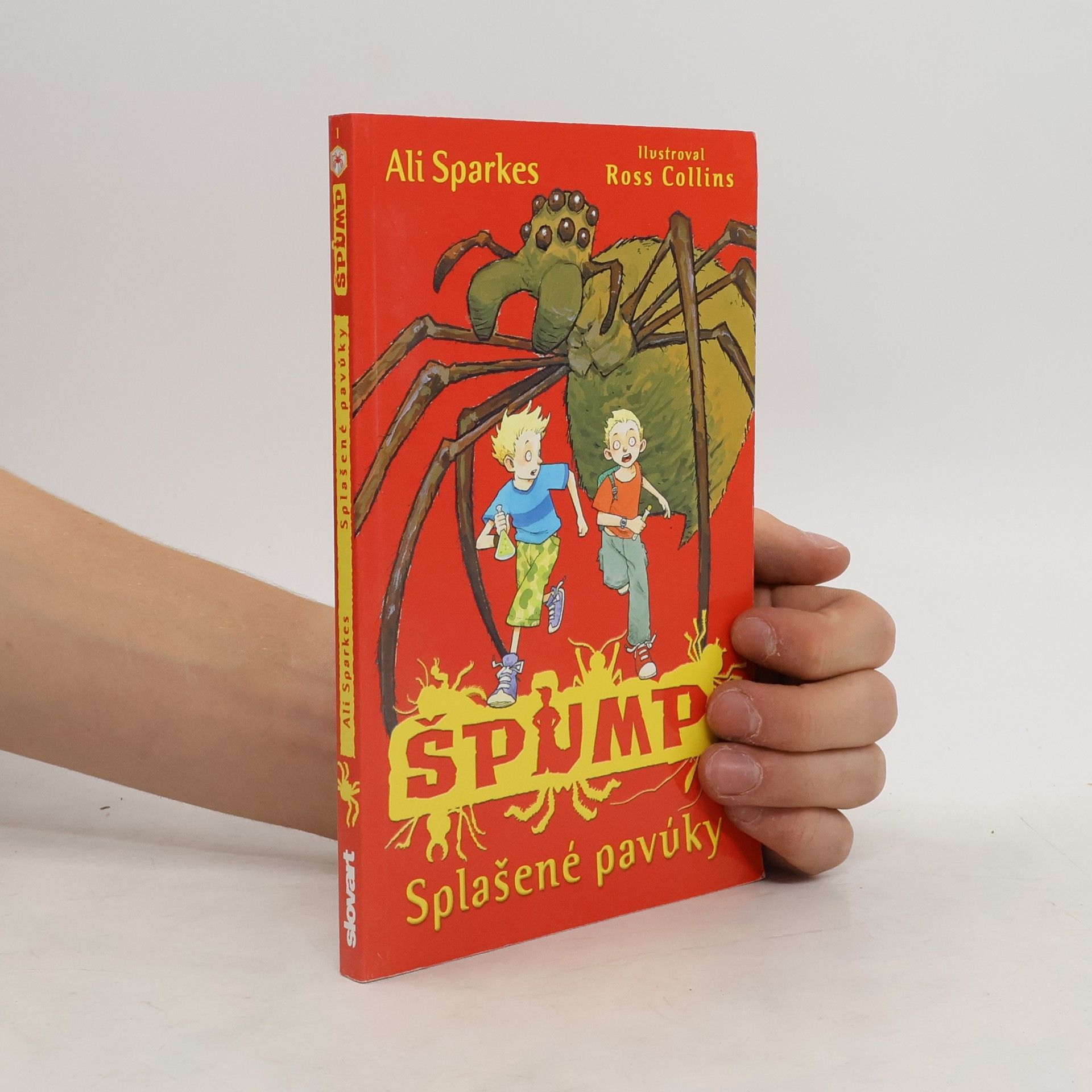 Ali Sparkes Splašené pavúky