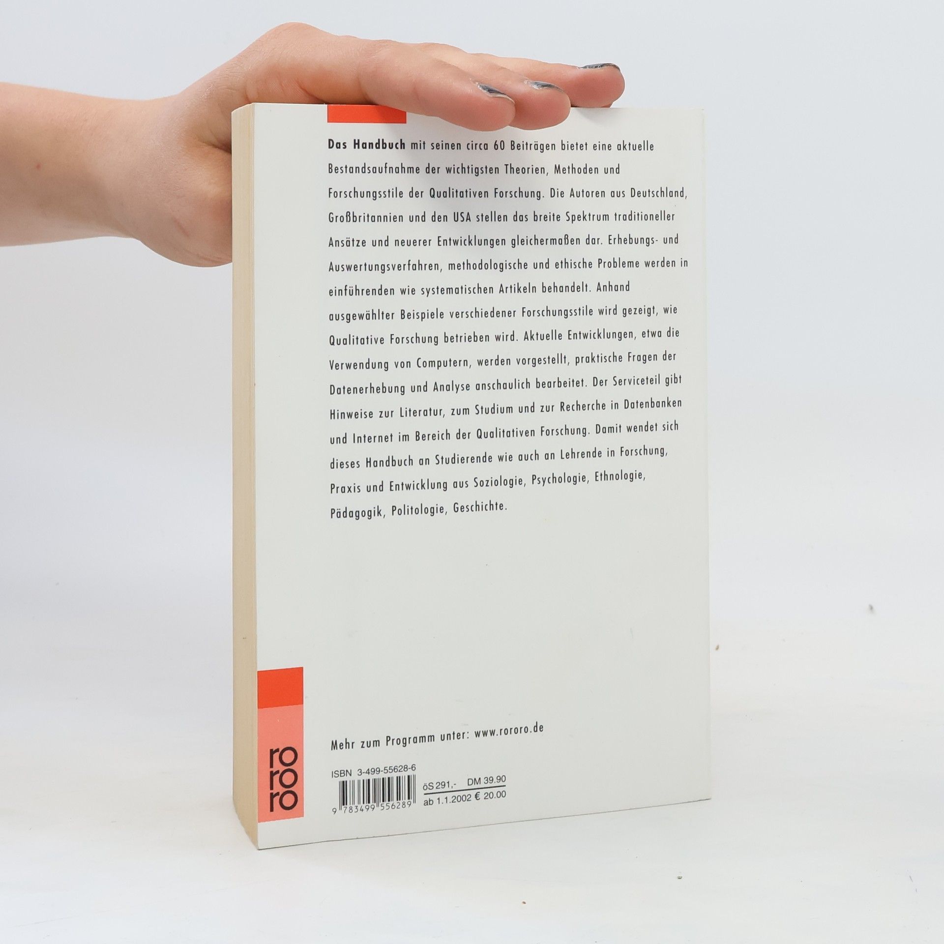 Ines Steinke Qualitative Forschung - Ein Handbuch