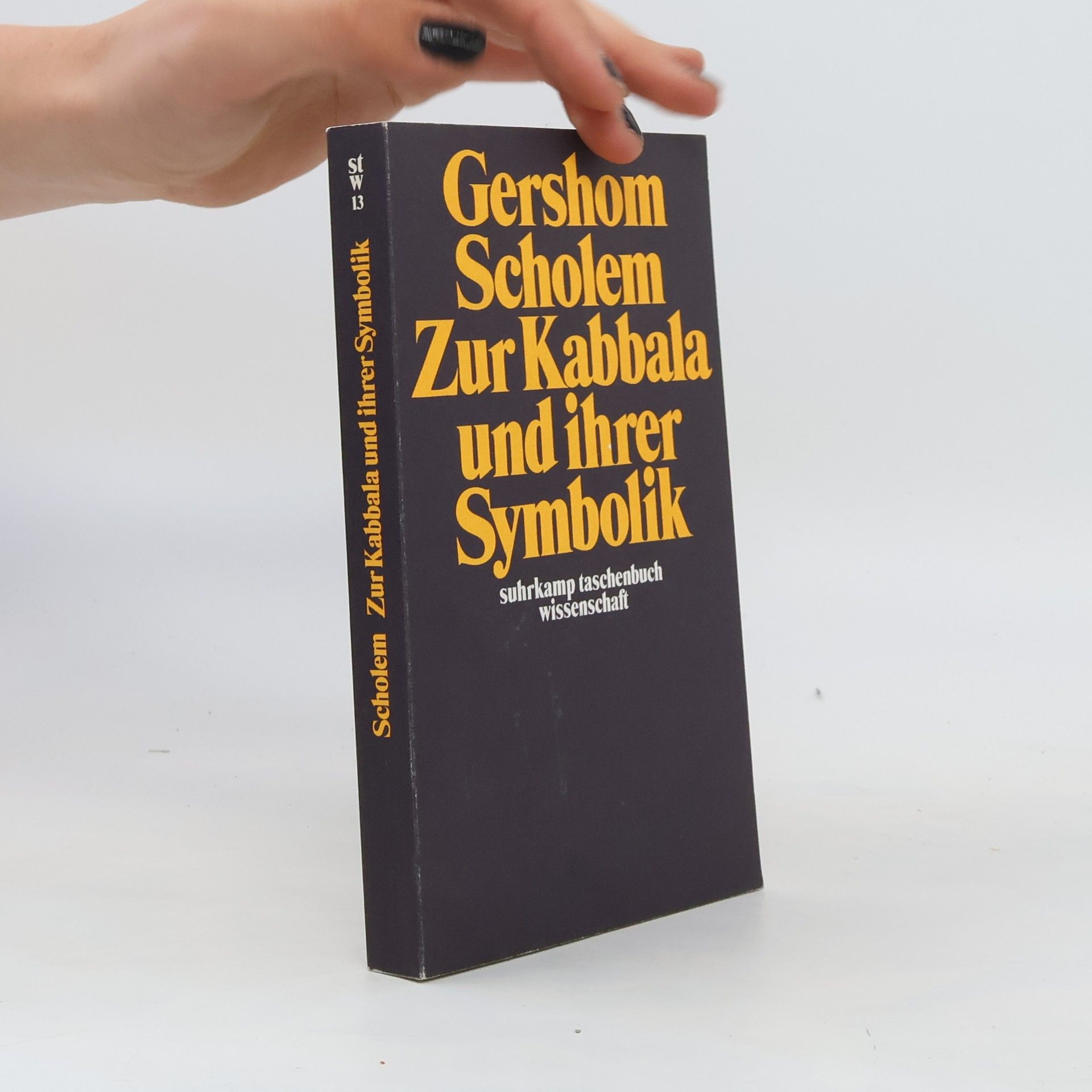 Gershom Scholem Zur Kabbala und ihrer Symbolik