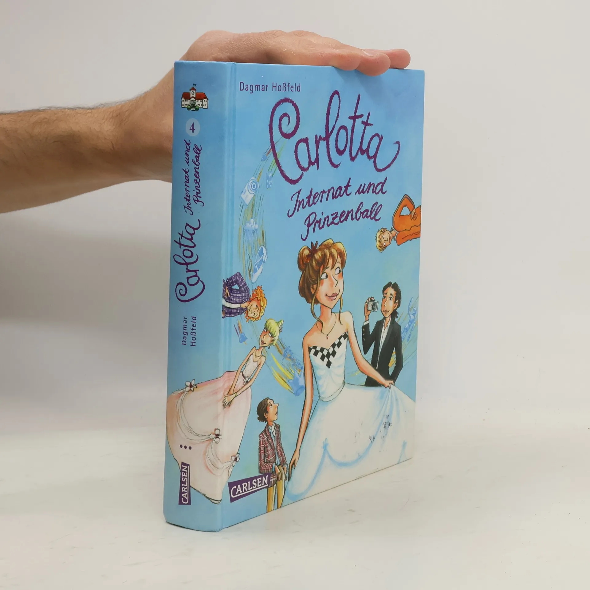 Carlotta 4 - Internat und Prinzenball | Buch | Hardcover | Dagmar Hossfeld
