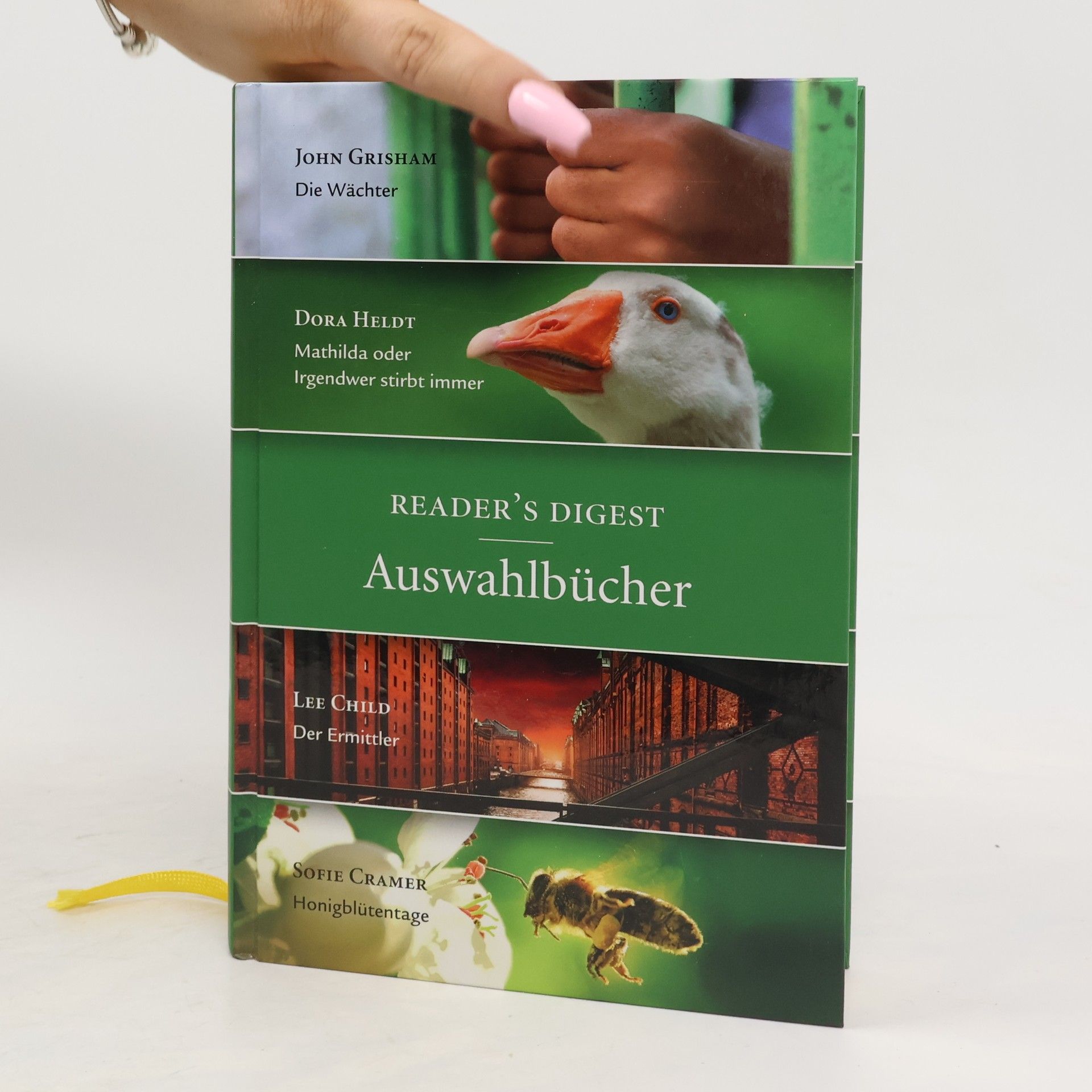 John Grisham Readers Digest Auswahlbücher: Die Wächter; Mathilda oder Irgendwer stirbt immer; Der Ermittler; Honigblütentage