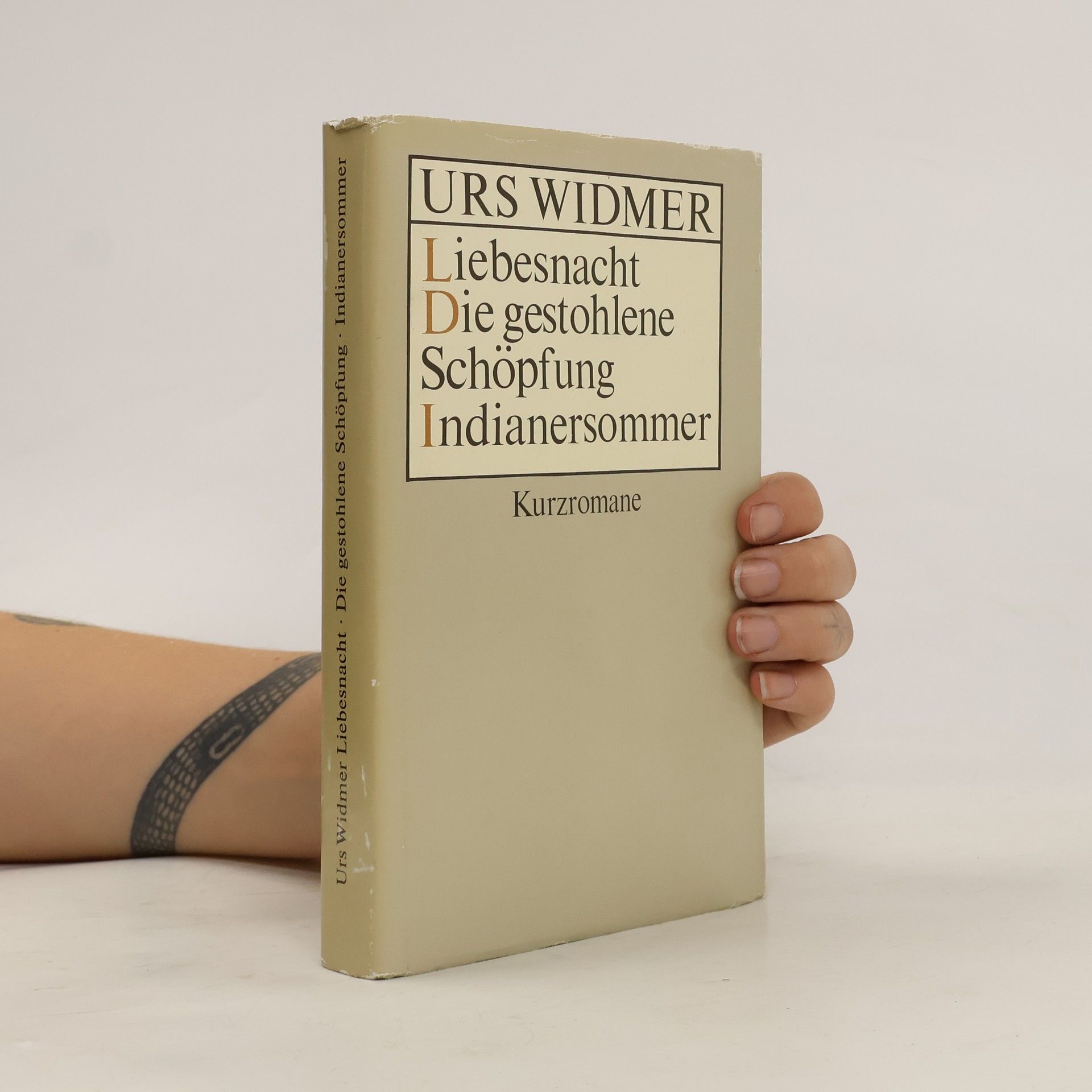 Urs Widmer Liebesnacht / Die gestohlene Schöpfung Indianersommer