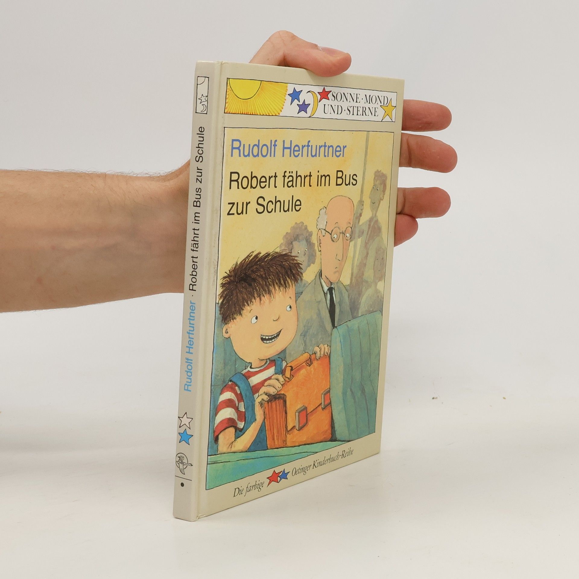 Rudolf Herfurtner Robert fährt im Bus zur Schule