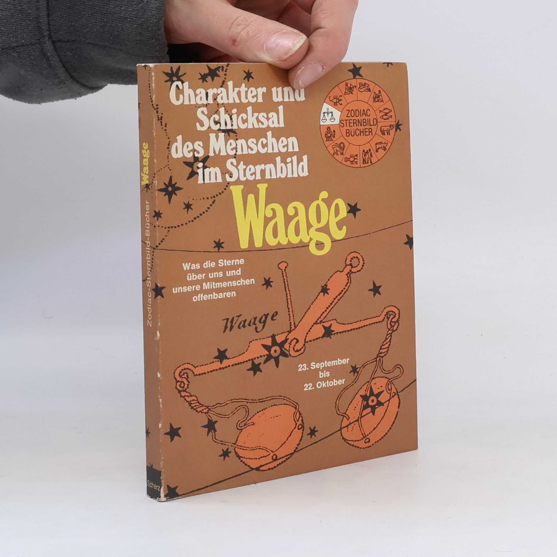 kolektiv Waage. Zodiac Sternbild Bücher