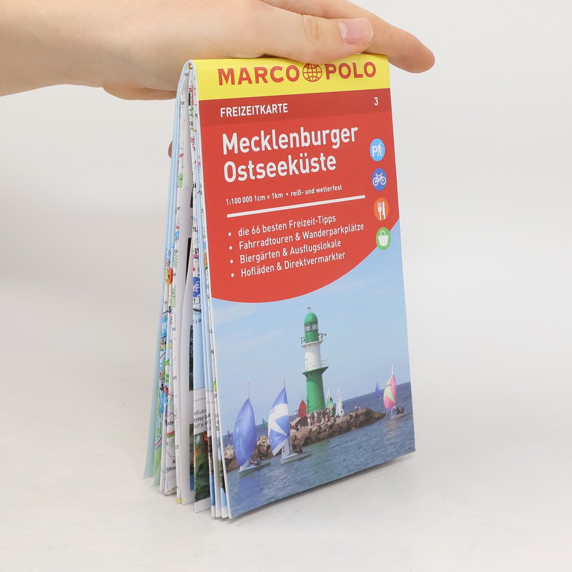 kolektiv MARCO POLO Freizeitkarte Mecklenburger Ostseeküste