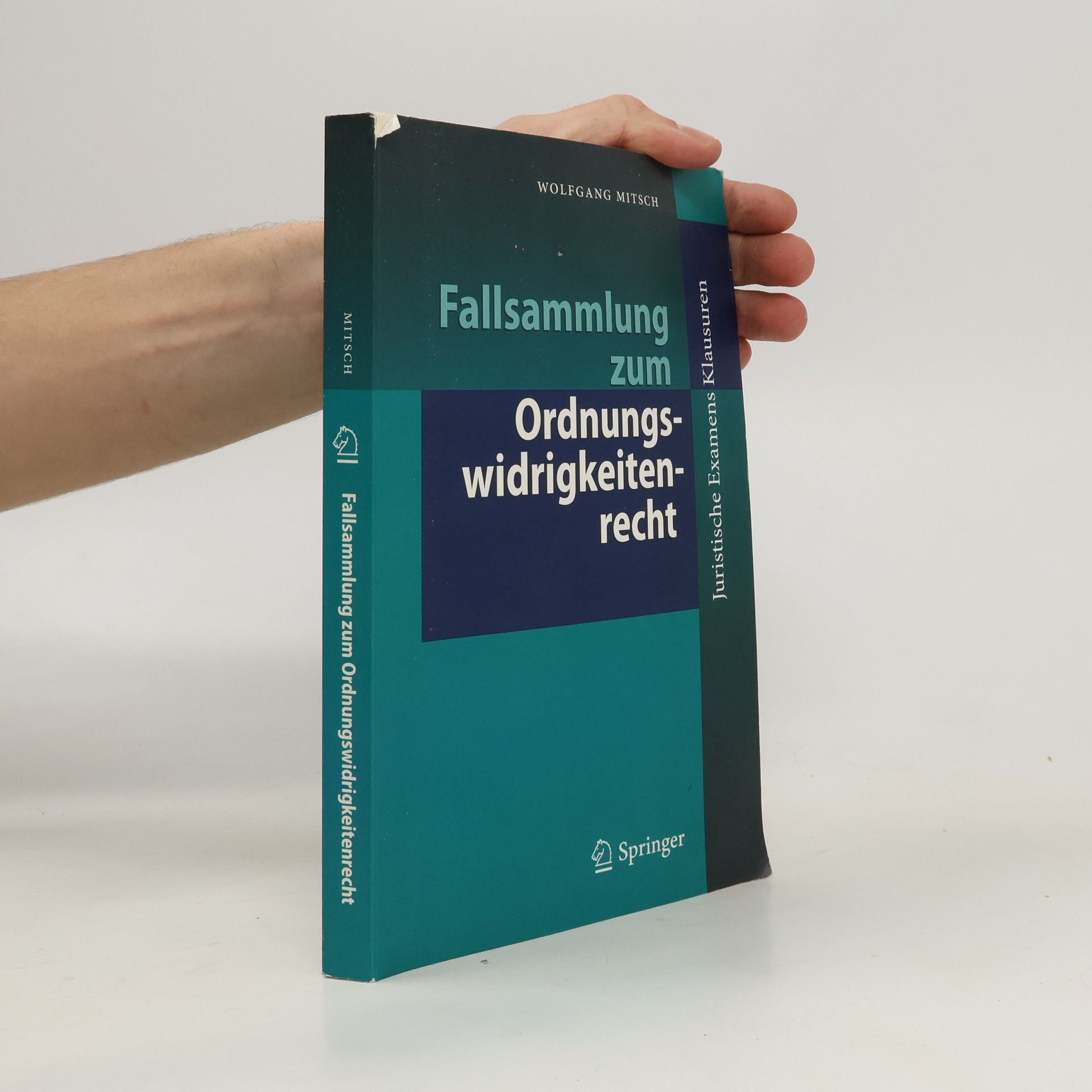 Wolfgang Mitsch Fallsammlung zum Ordnungswidrigkeitenrecht