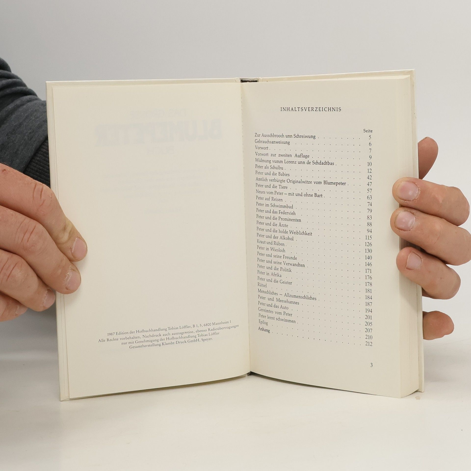 kolektiv Das grosse Blumepeter-Buch