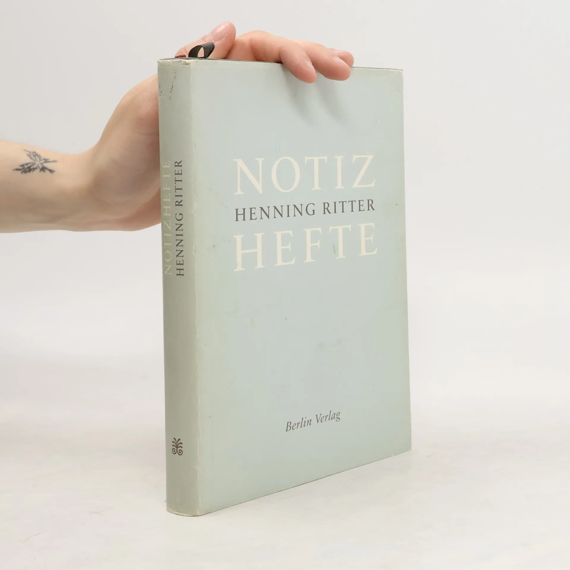 Notizhefte | Livre | Henning Ritter | DE