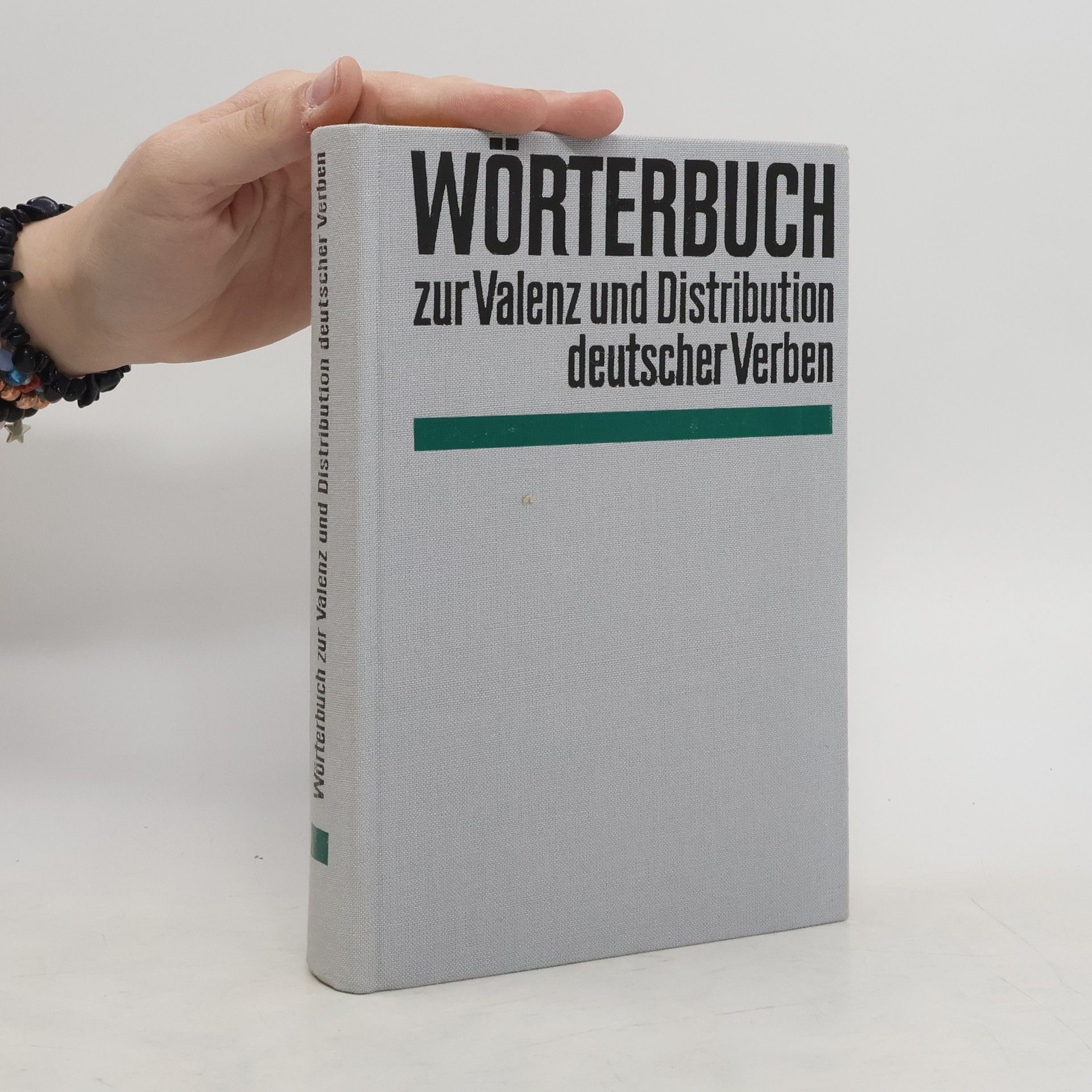 Gerhard Helbig Wörterbuch zur Valenz und Distribution deutscher Verben