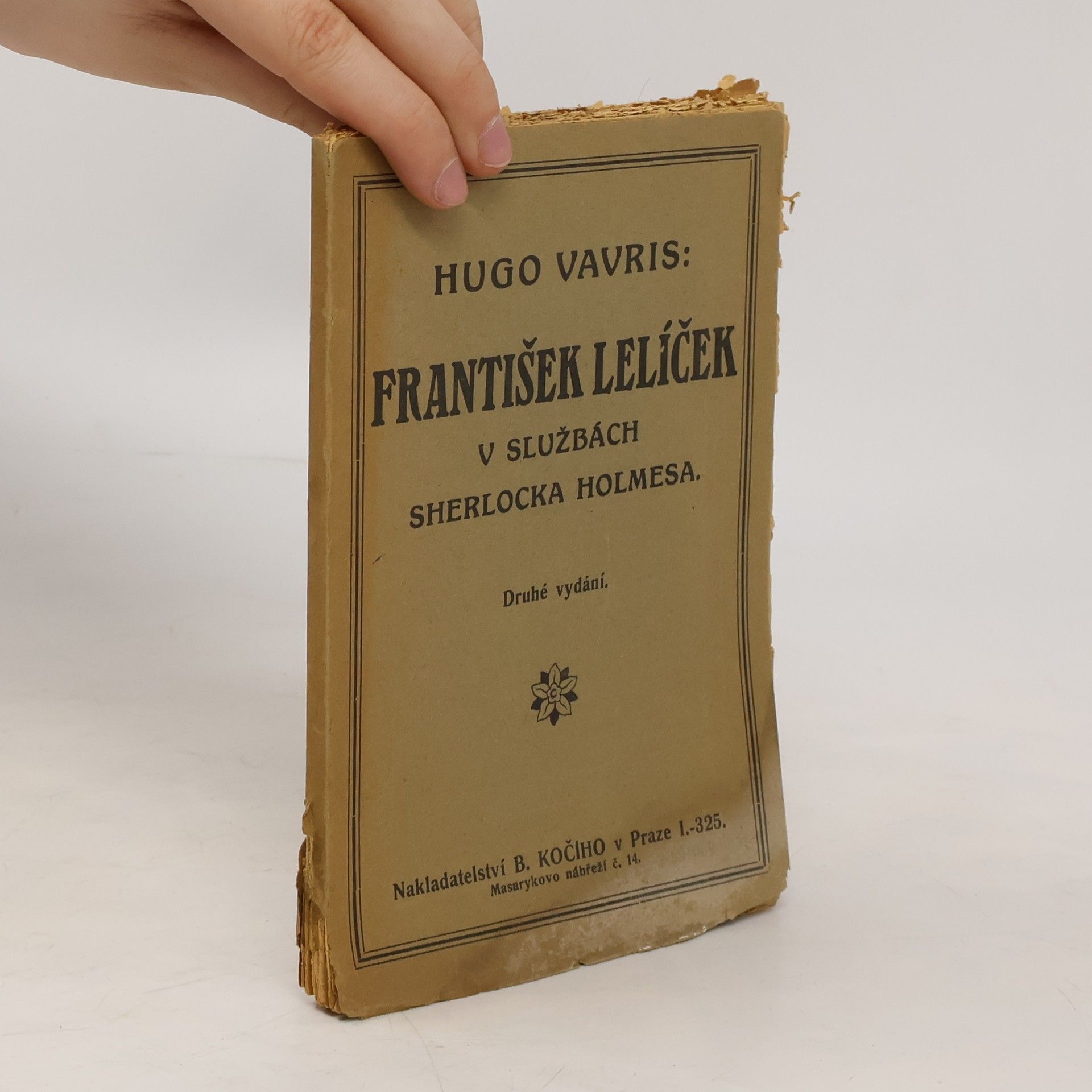 Hugo Vavrečka František Lelíček v službách Sherlocka Holmese