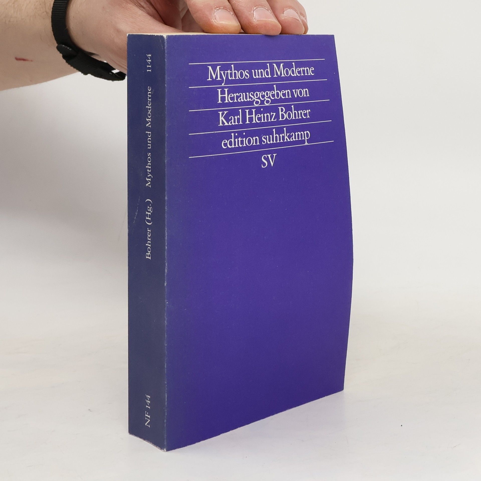 Karl Heinz Bohrer Mythos und Moderne