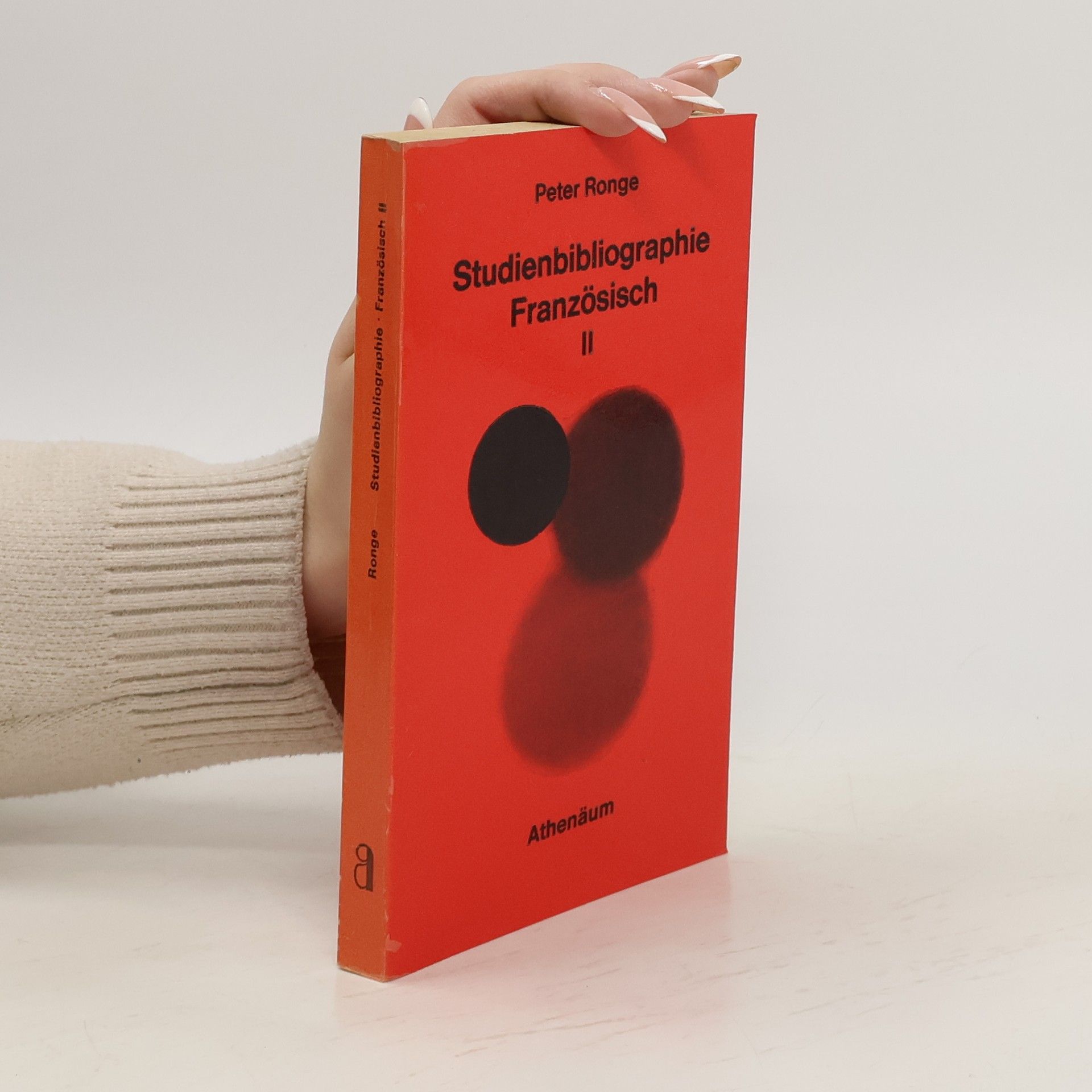 Peter Ronge Studienbibliographie Französisch II