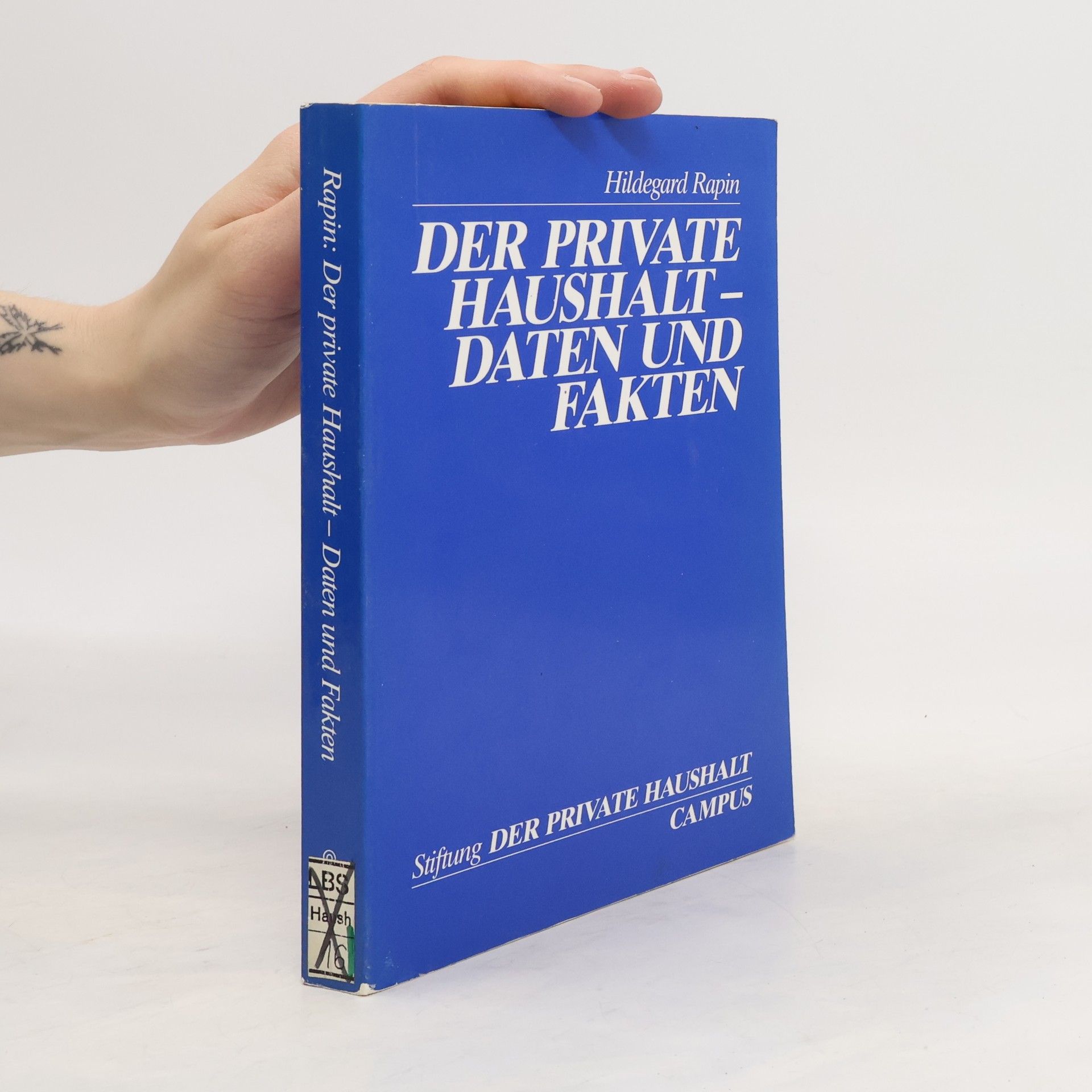 Hildegard Rapin Der private Haushalt