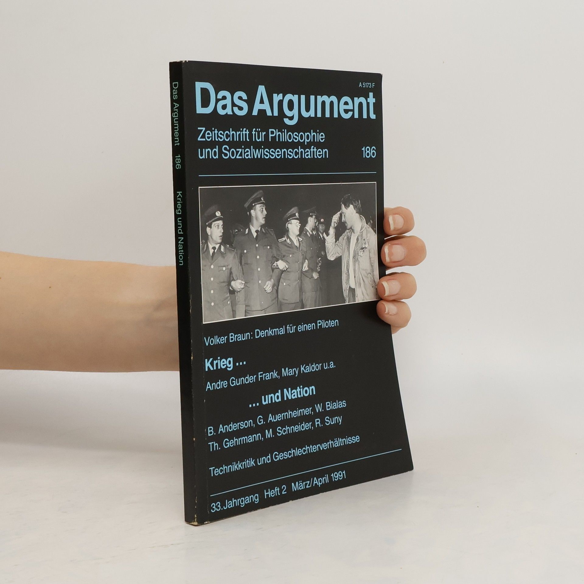 Autorenkollektiv Das Argument. Heft 2/1991