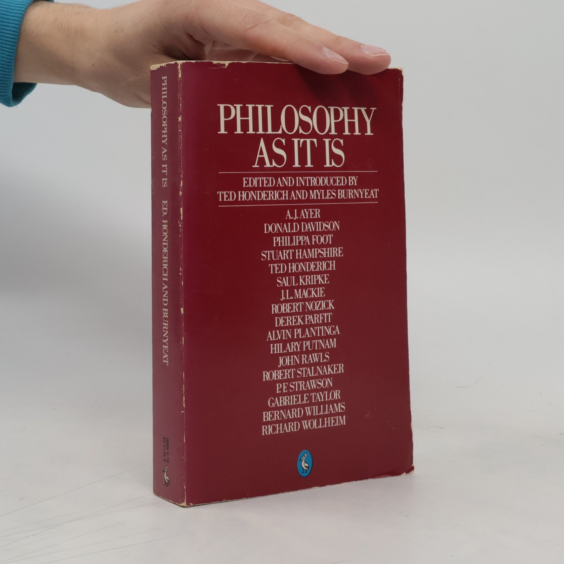 Ted Honderich Philosophy as It Is