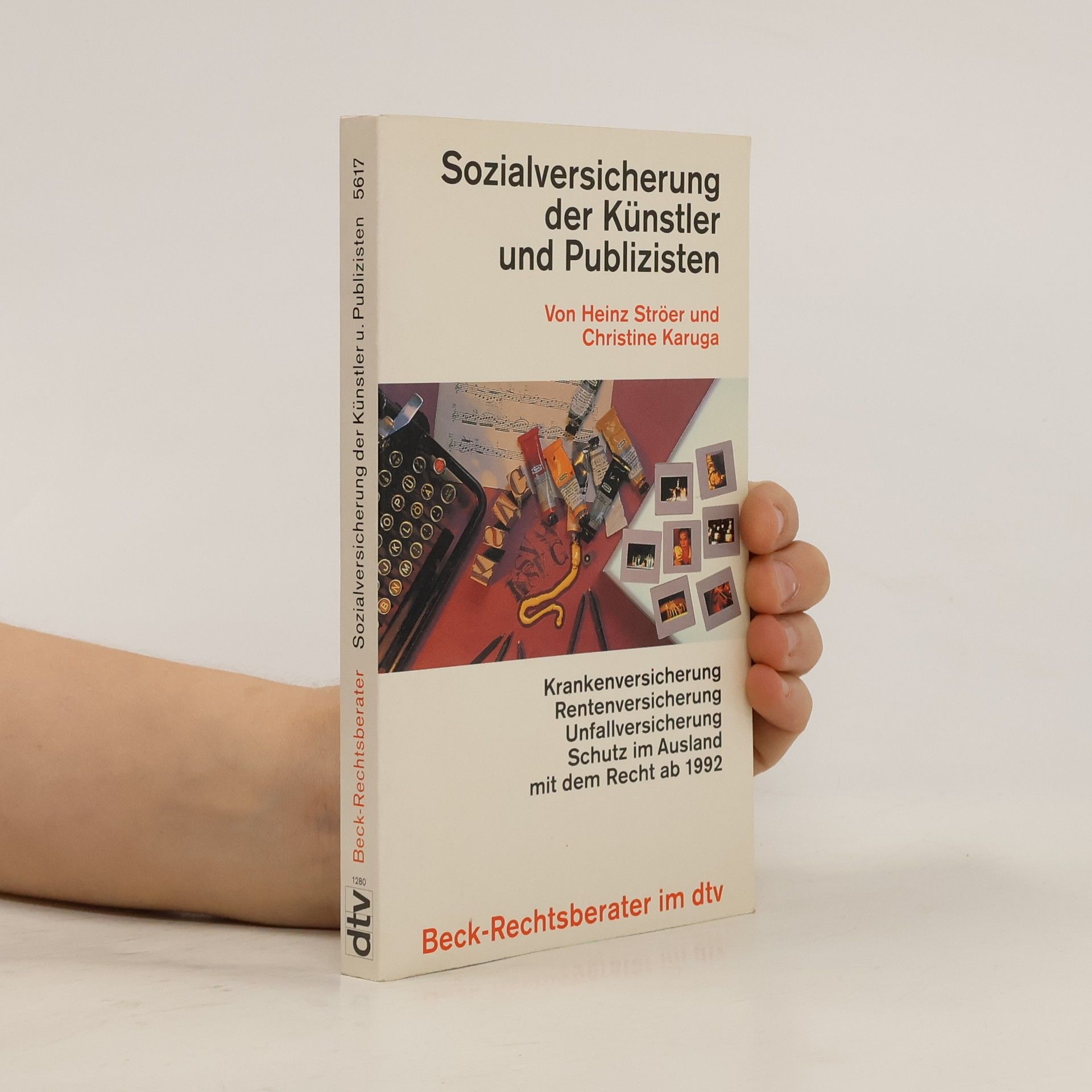 Heinz Ströer Sozialversicherung der Künstler und Publizisten