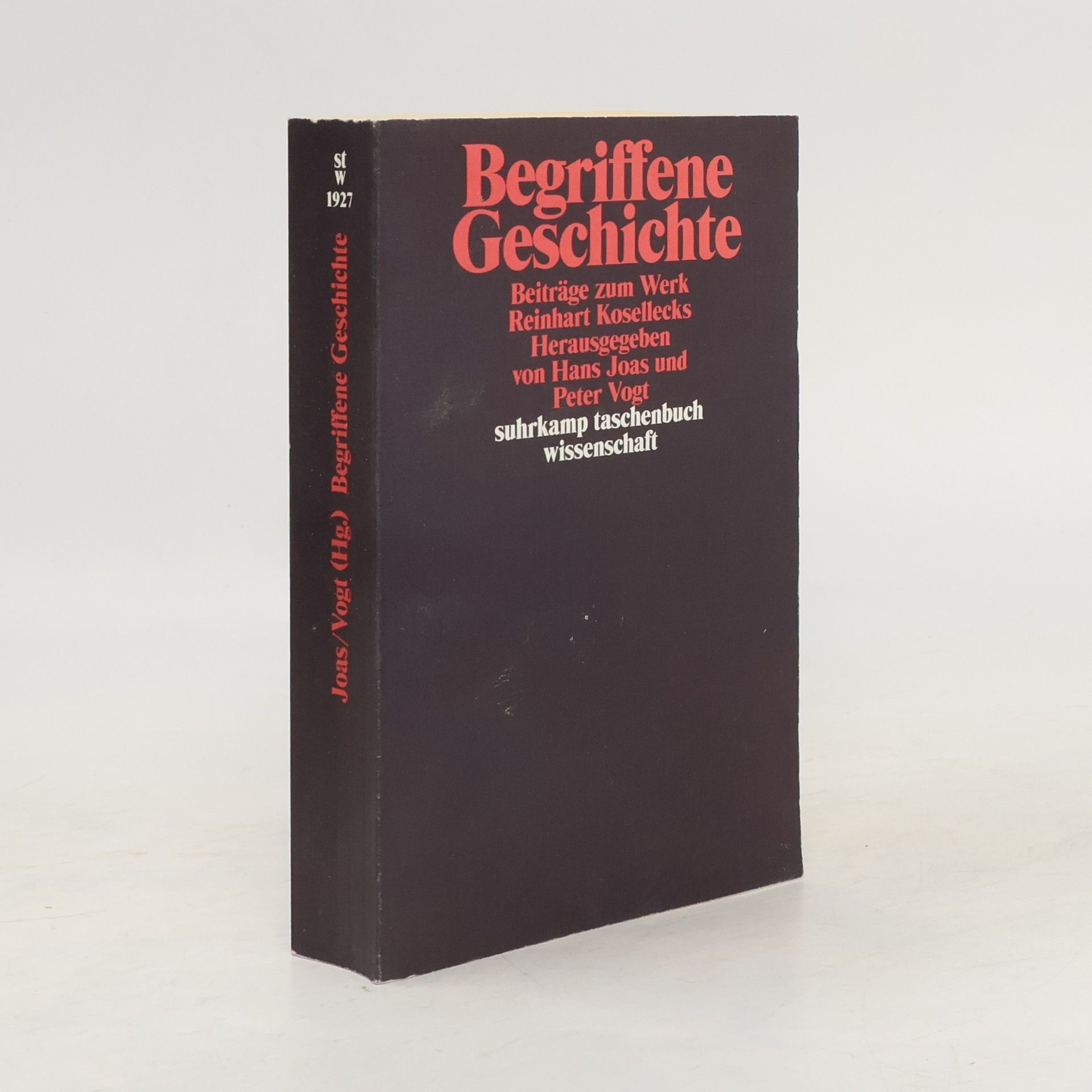Hans Joas Begriffene Geschichte
