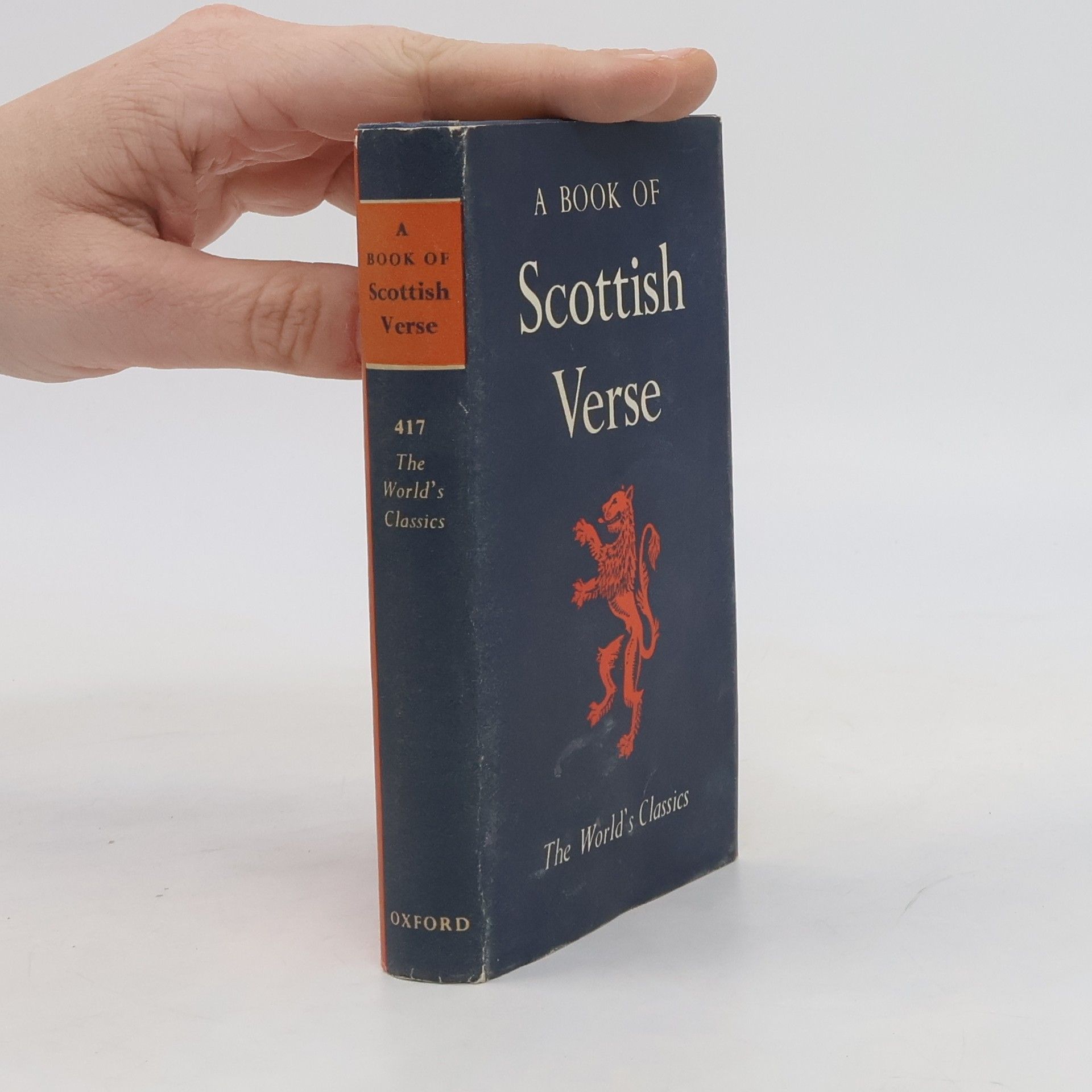 Collectif d'auteurs A Book of Scottish Verse
